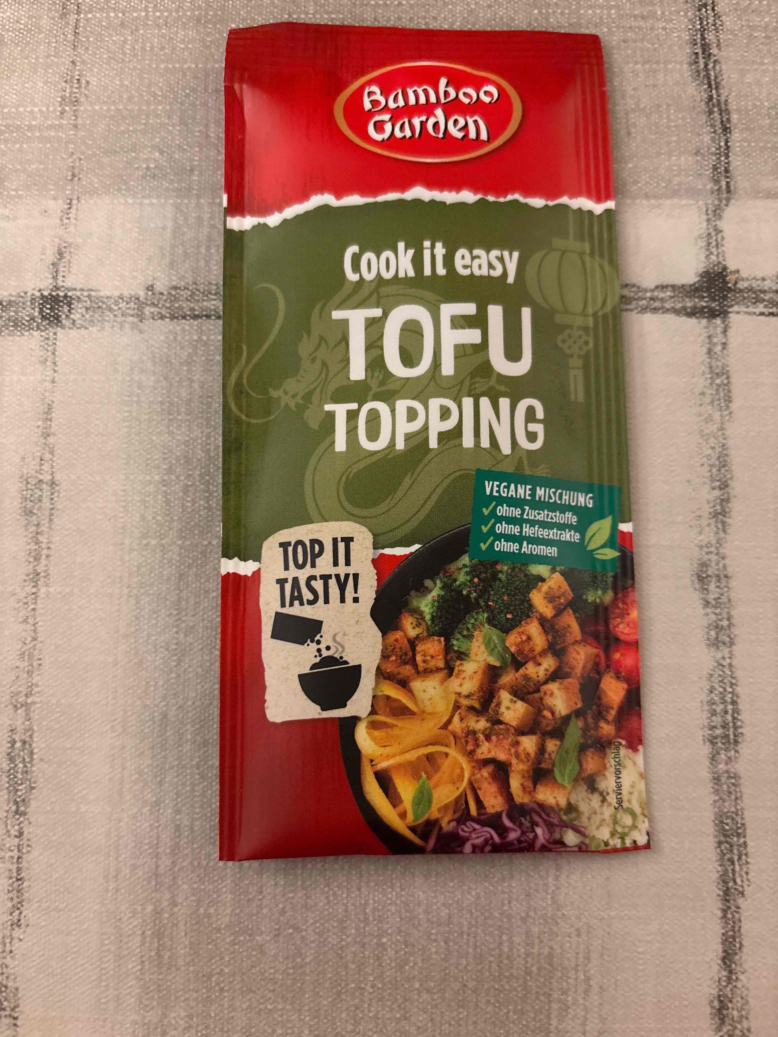 Cook it easy Tofu Topping