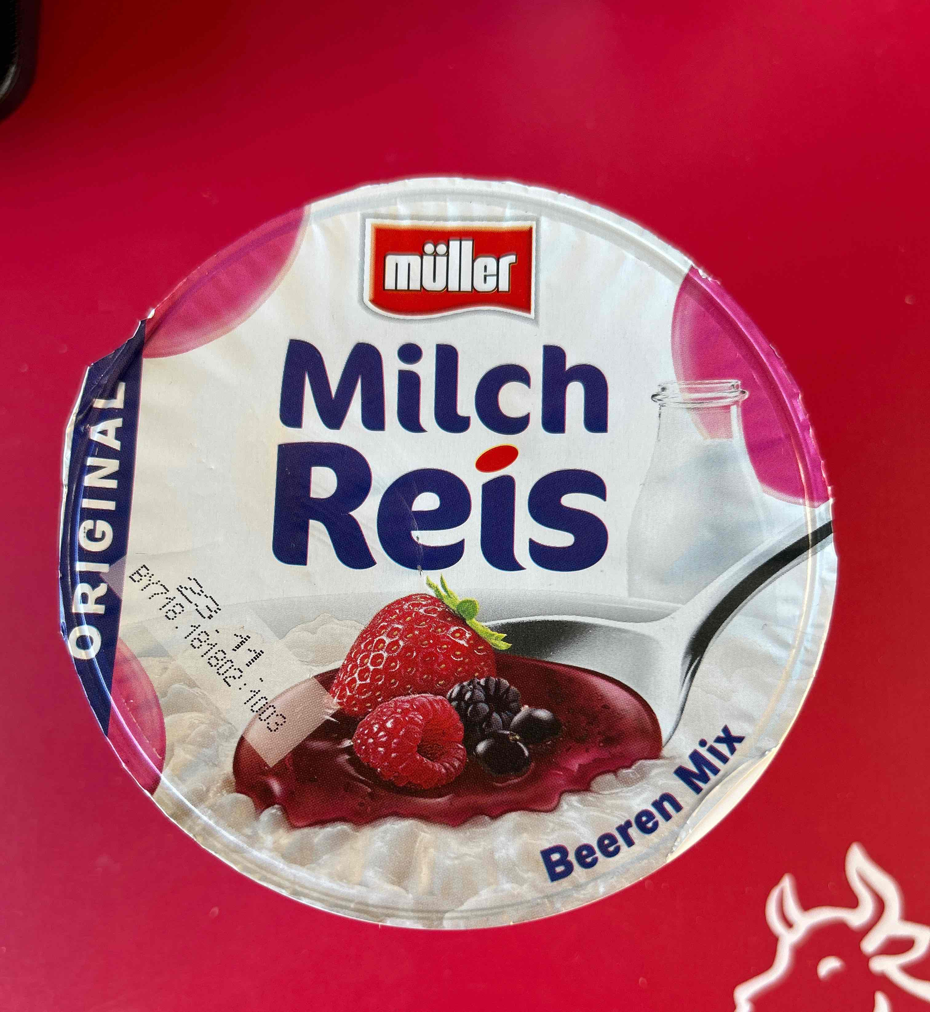 Milchreis Beeren Mix