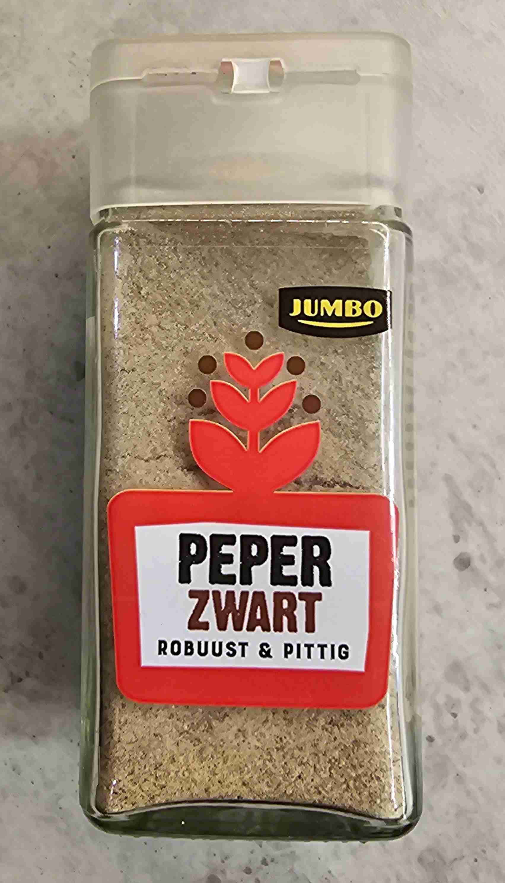Peper zwart (gemalen)