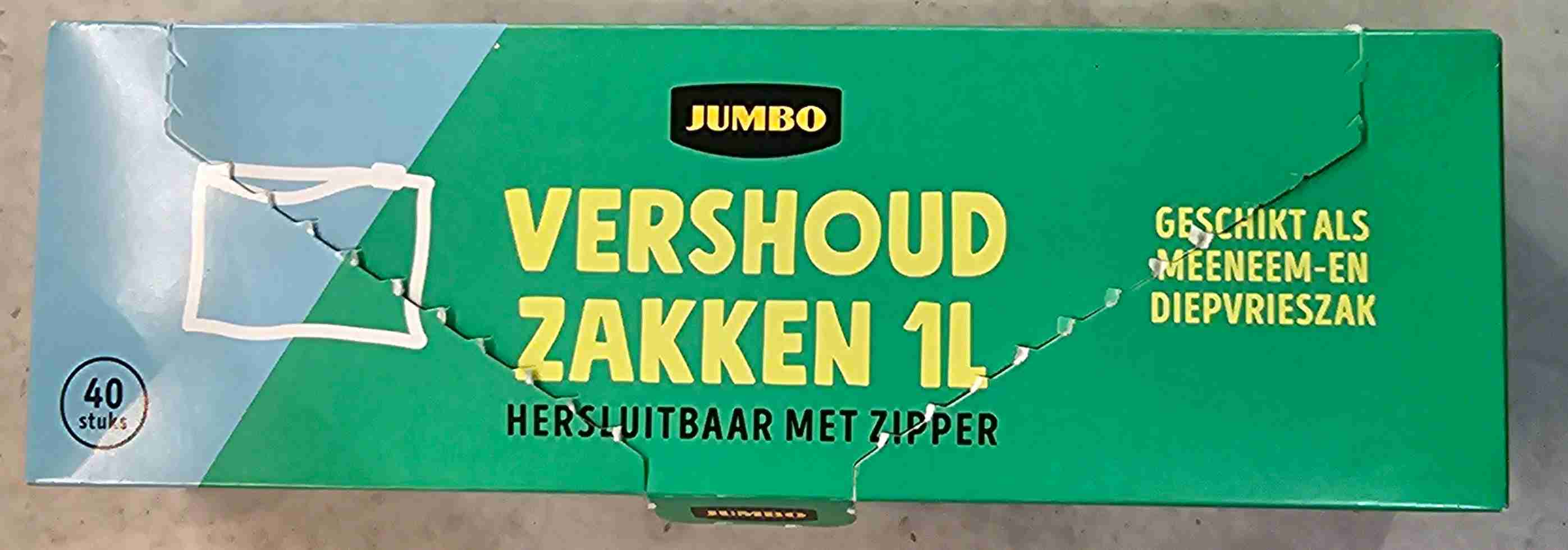 1l vershoudzakken