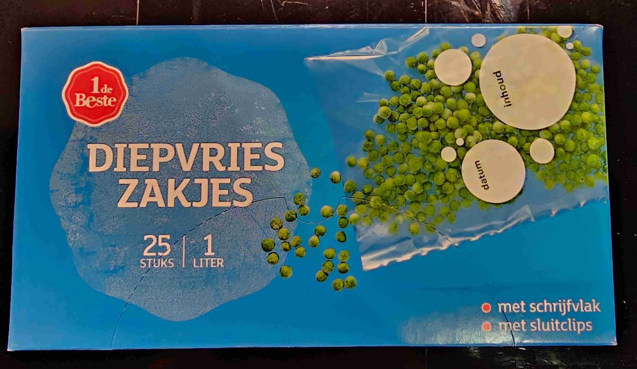 Diepvrieszakjes 1l