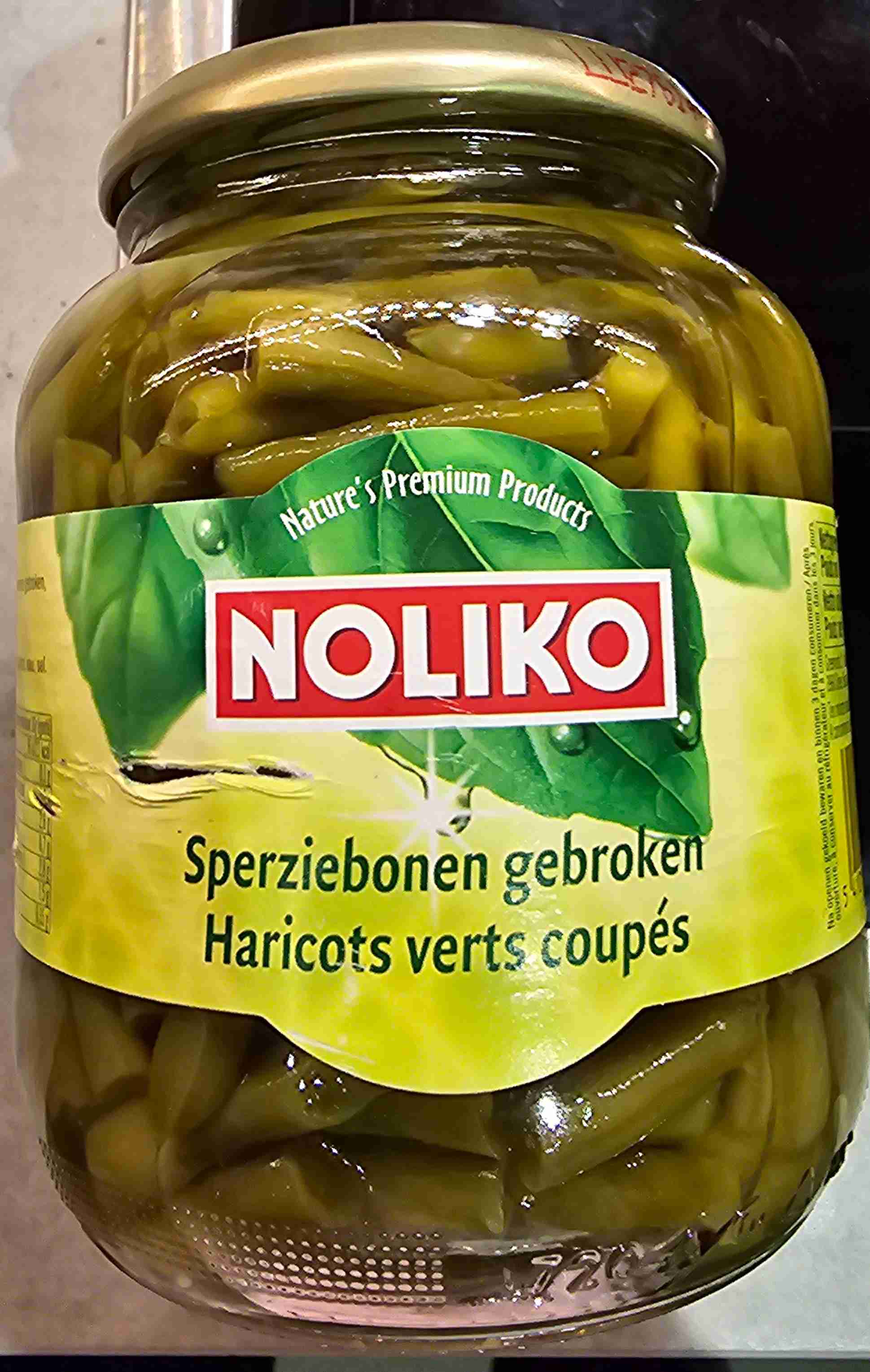 Sperziebonen gebroken