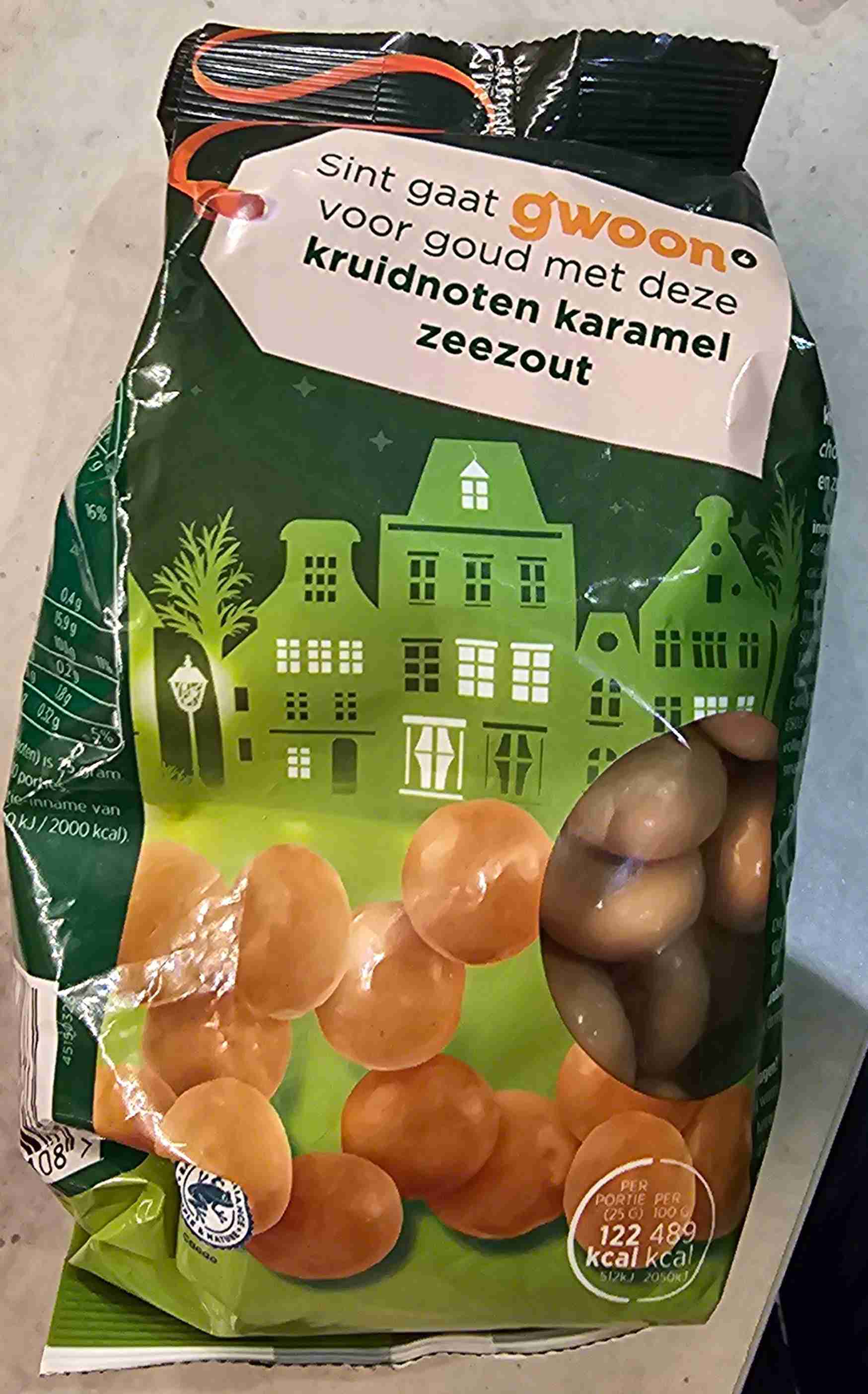 Kruidnoten karamel zeezout