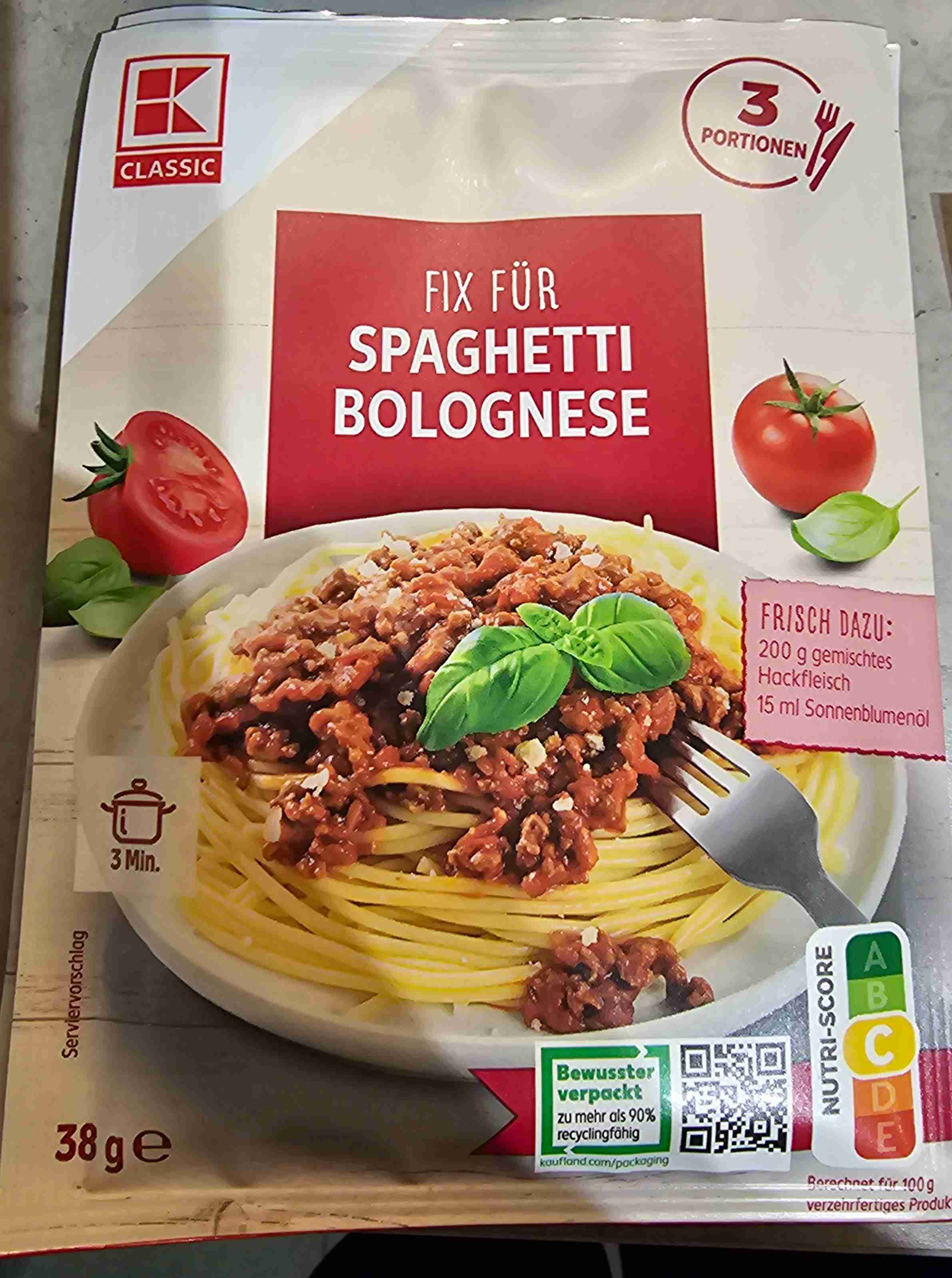 Spaghetti Bolognese