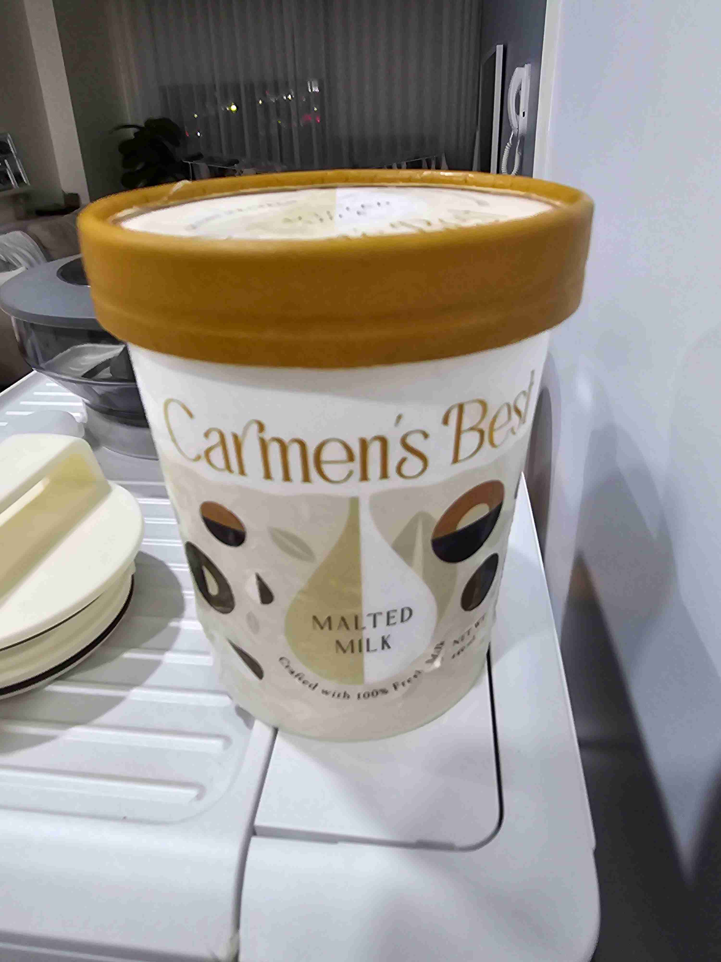 Malted Milk Ice Cream 