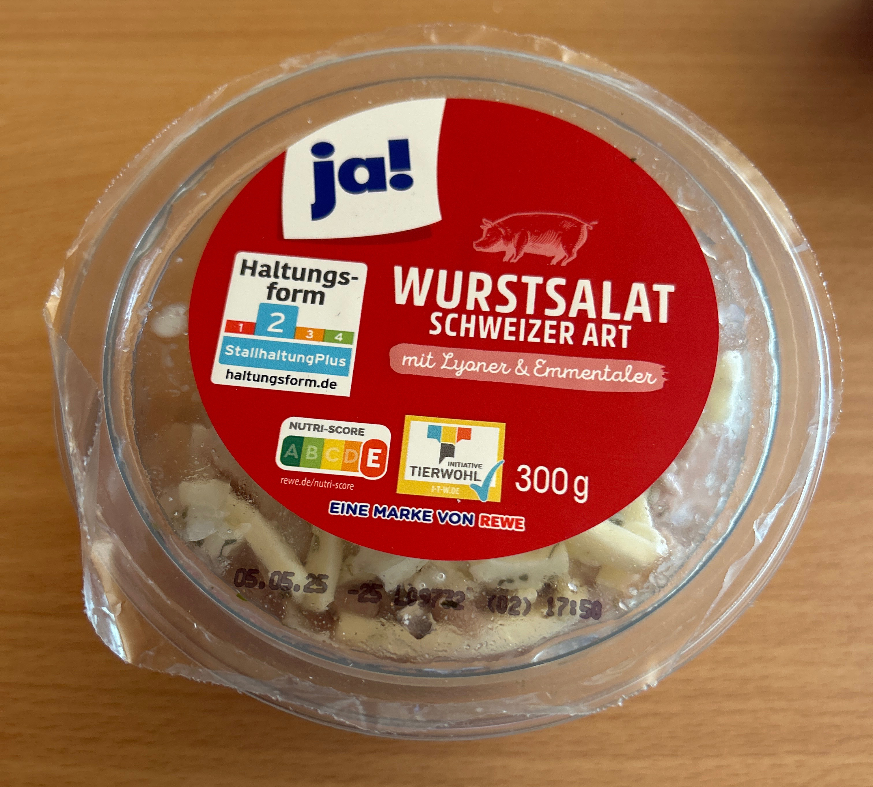 Wurstsalat Schweizer Art