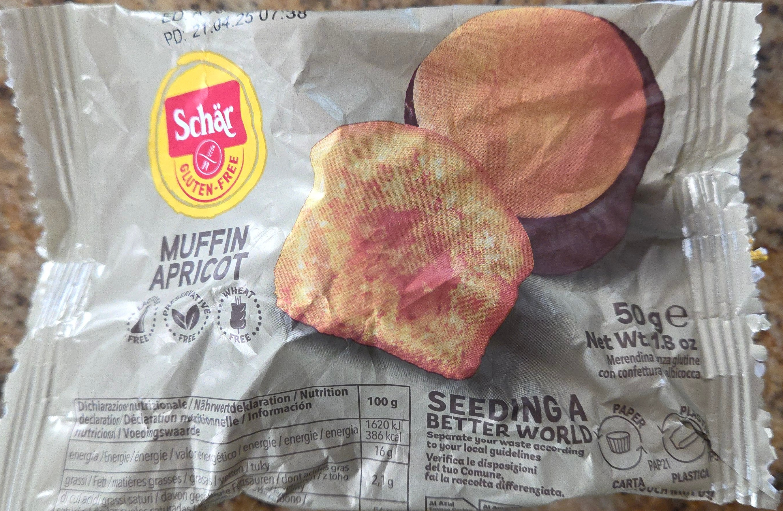 Muffin Apricot 