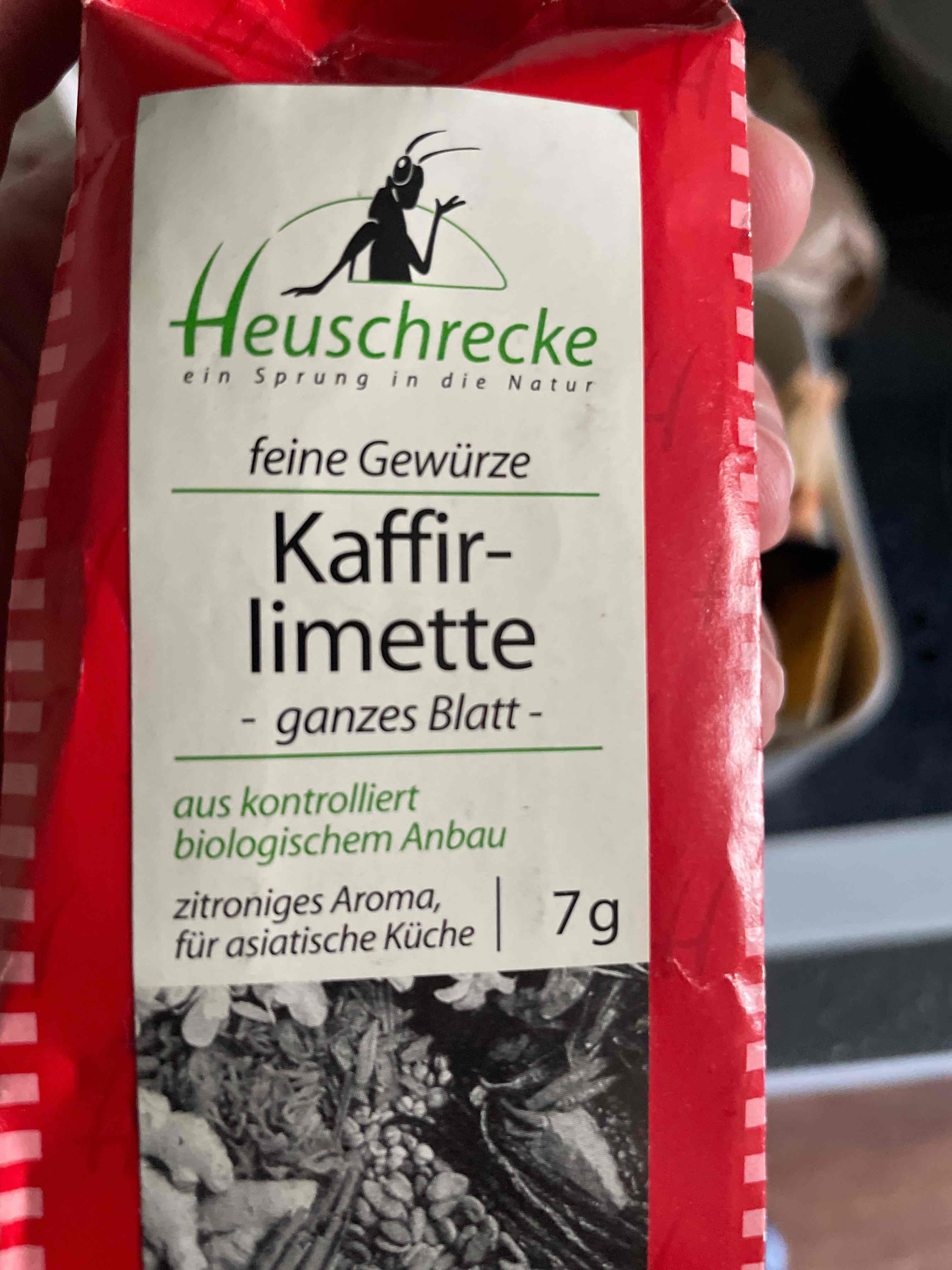 Kaffir-limette ganzes Blatt
