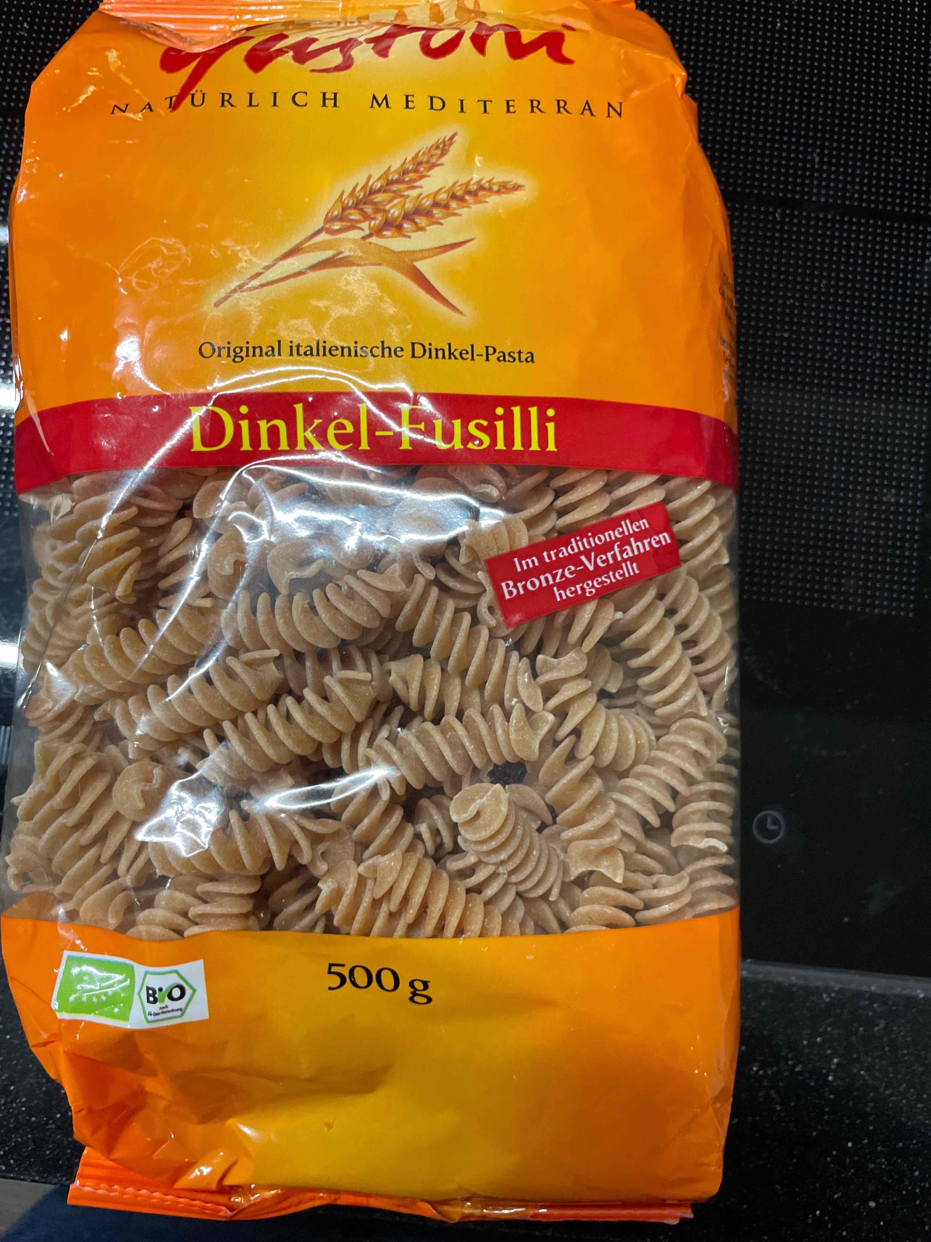 Dinkel-Fussili