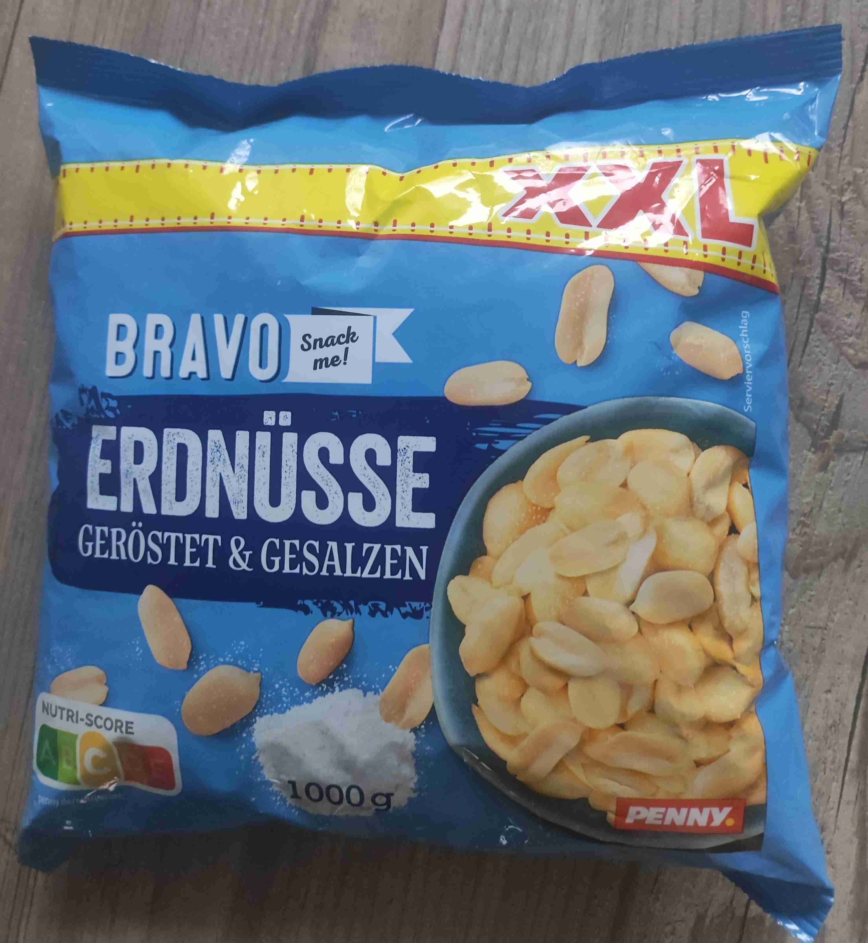 Erdnusskerne Geröstet und gezalzen