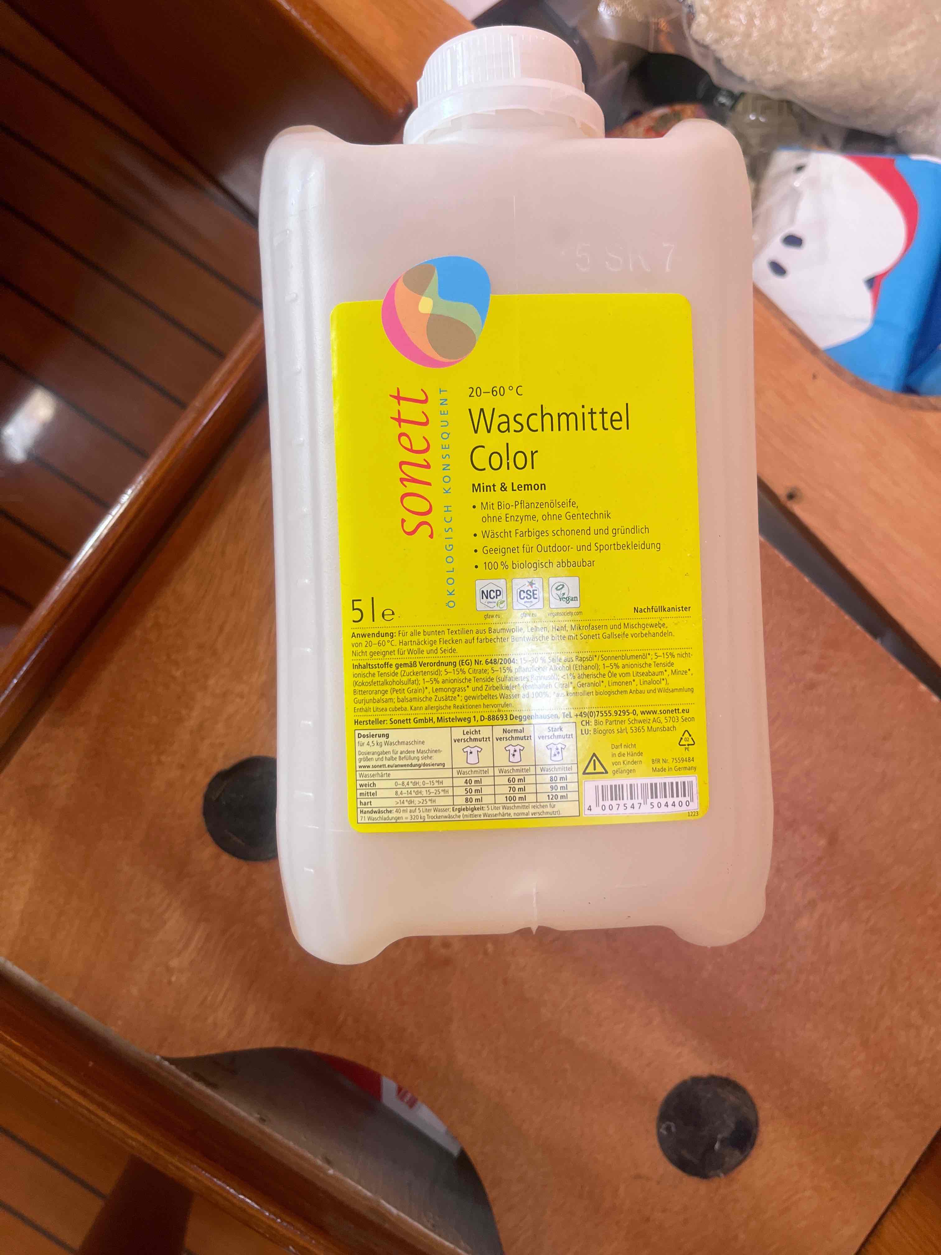 Organic Waschmittel
