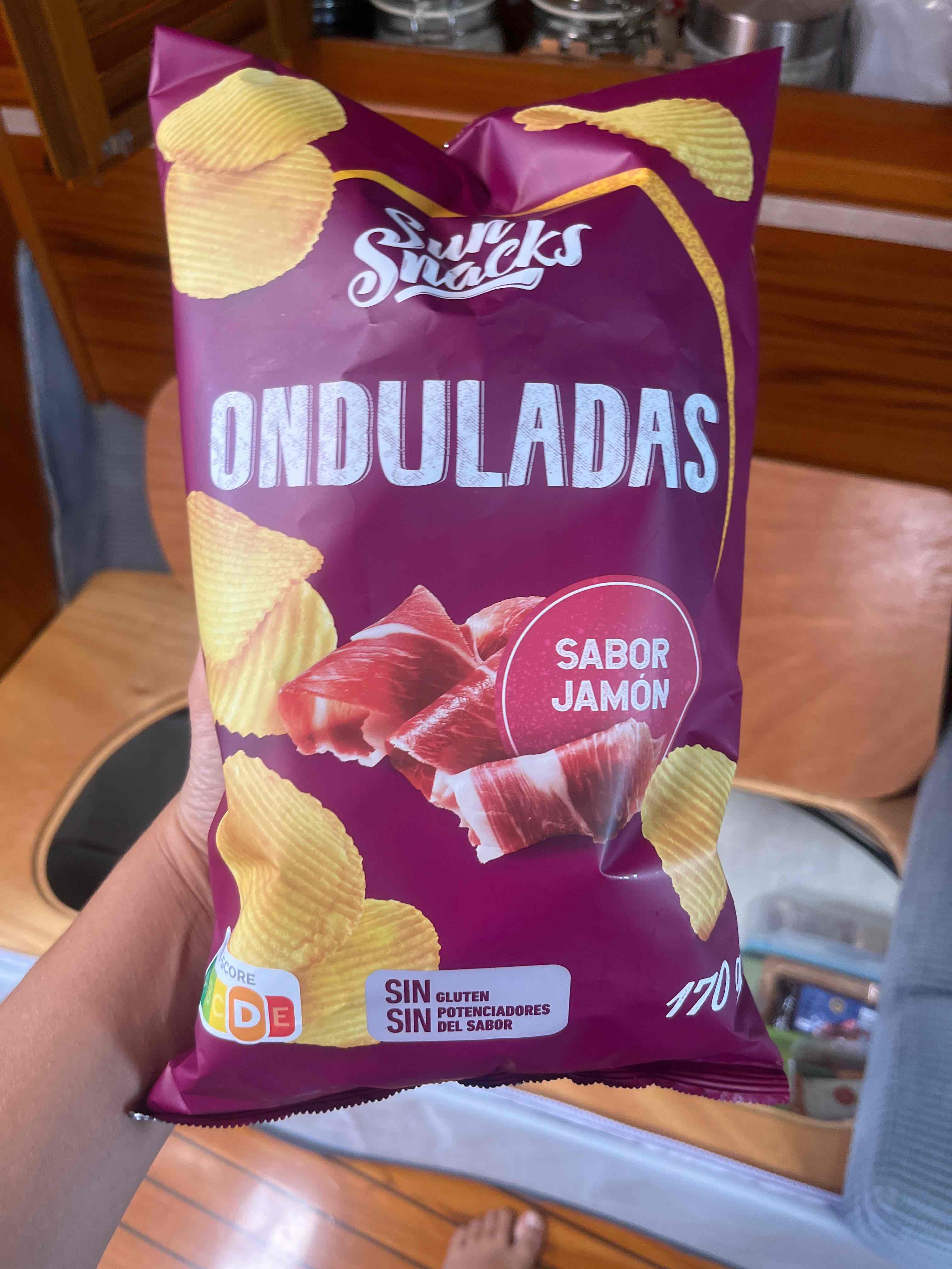 Patatas Onduladas - Jamon