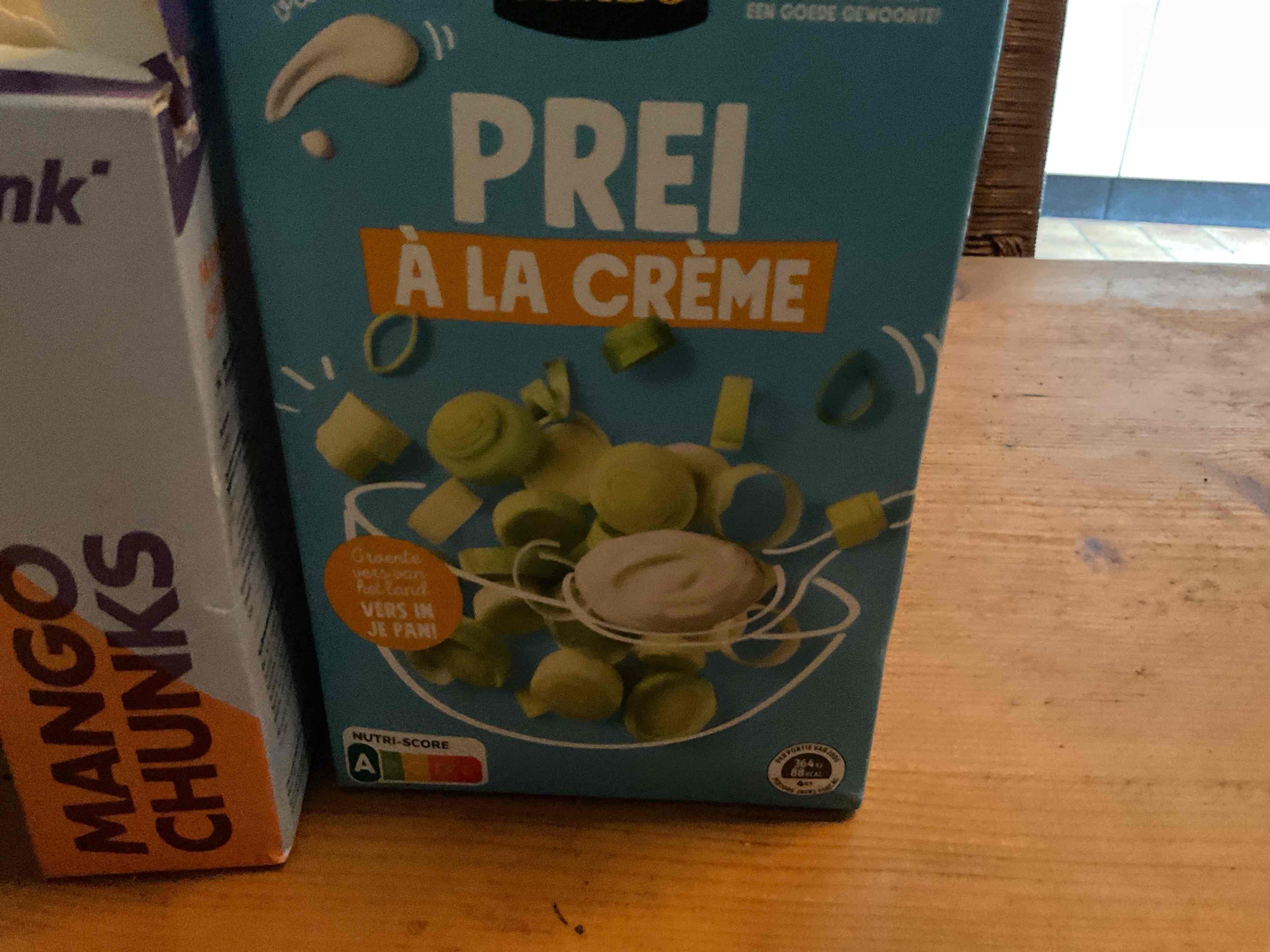 Prei a la creme