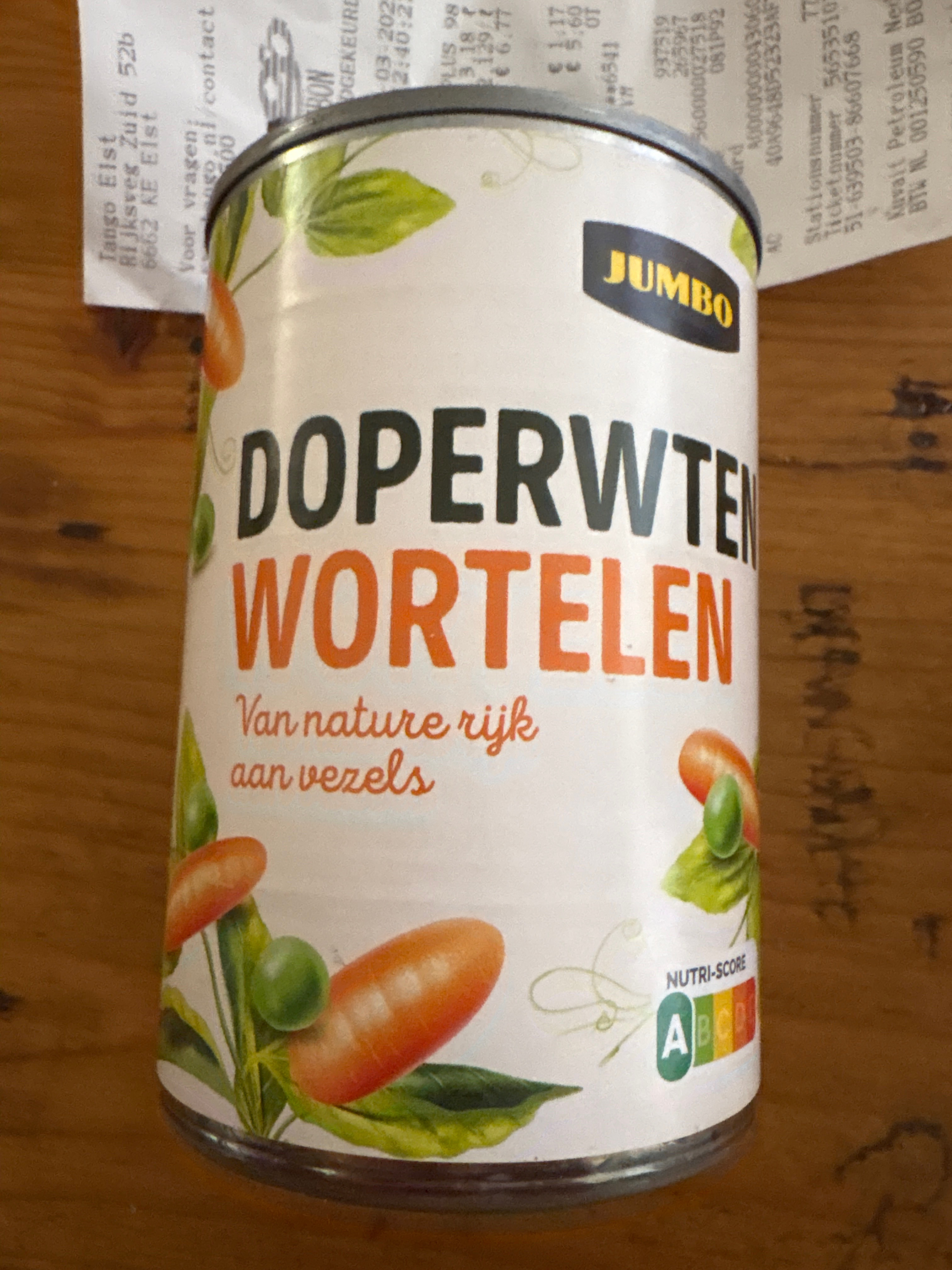 Doperwten en wortel
