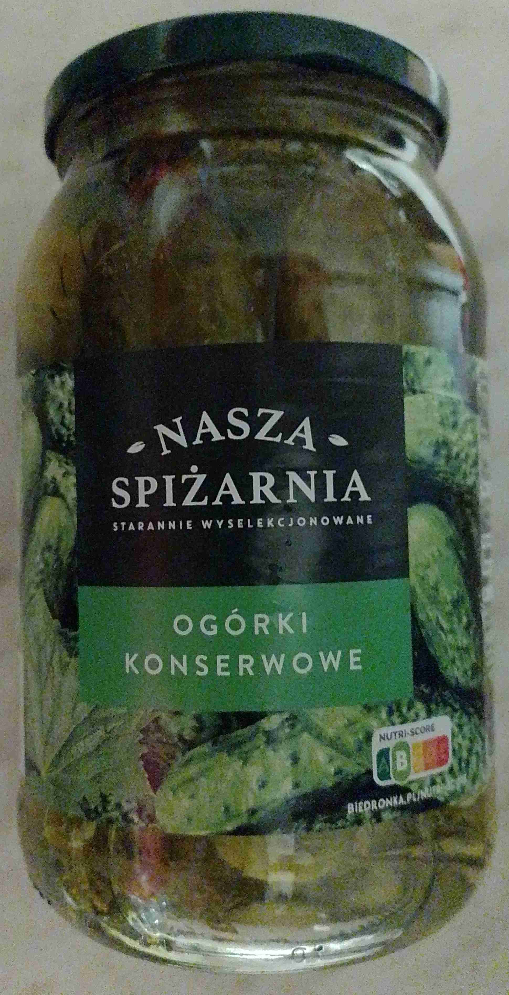Ogórki konserwowe 