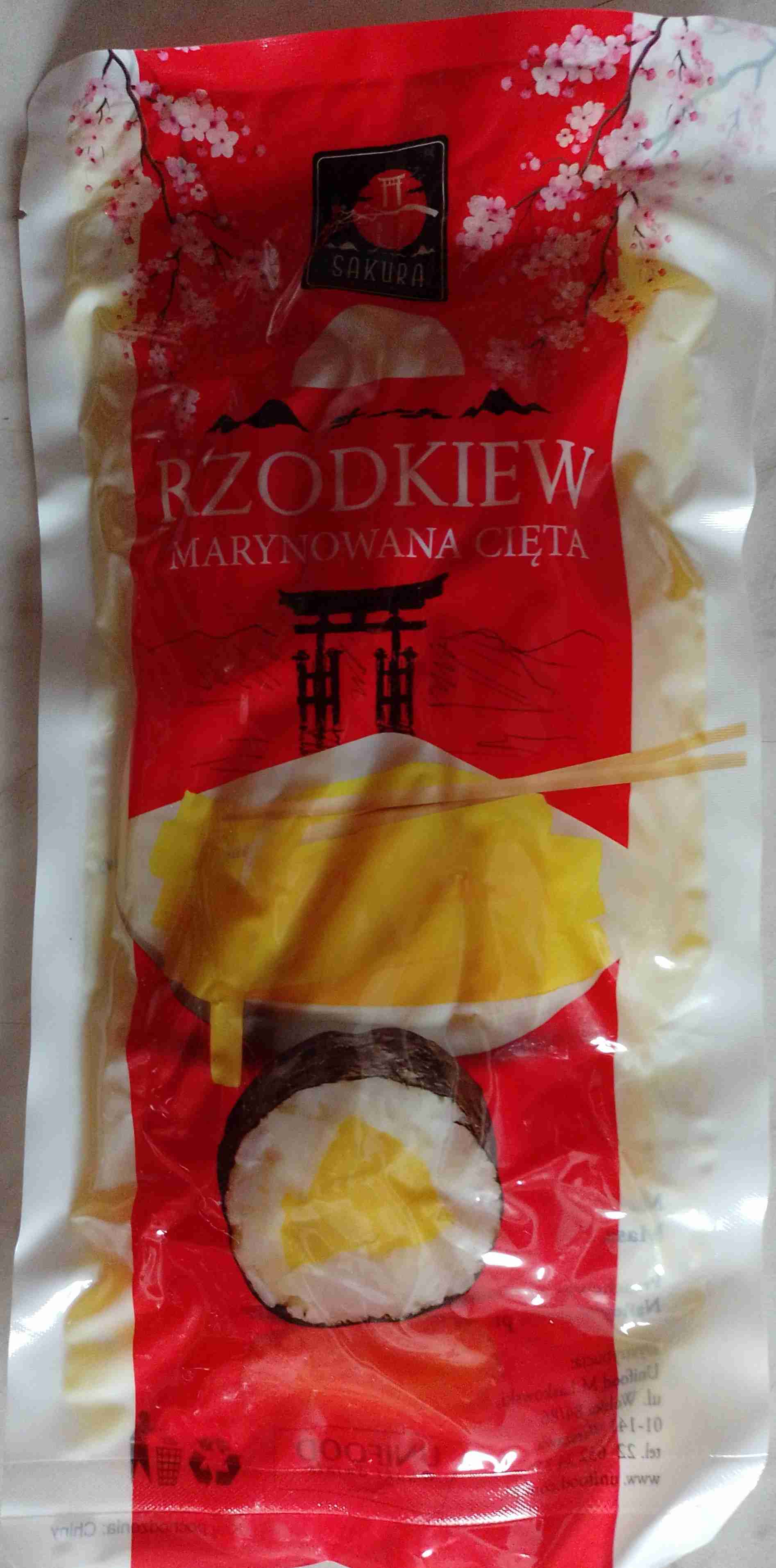 Rzodkiew marynowana cięta 