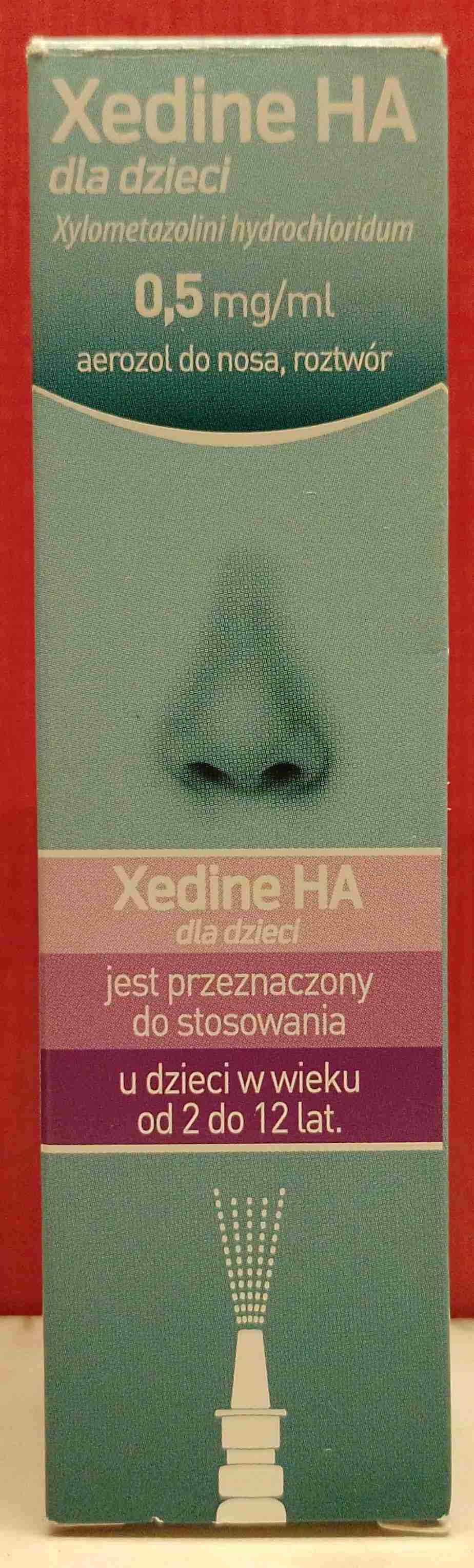 Xedine HA dla dzieci (aerozol do nosa)