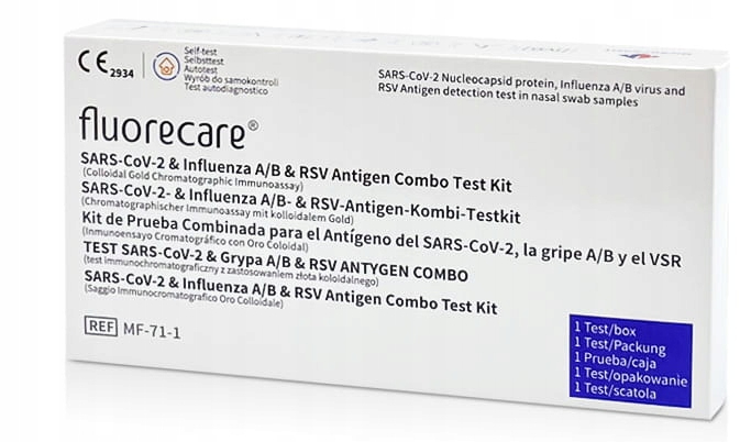 Fluorecare (test SARS-CoV-2, Grypa A/B, RSV)