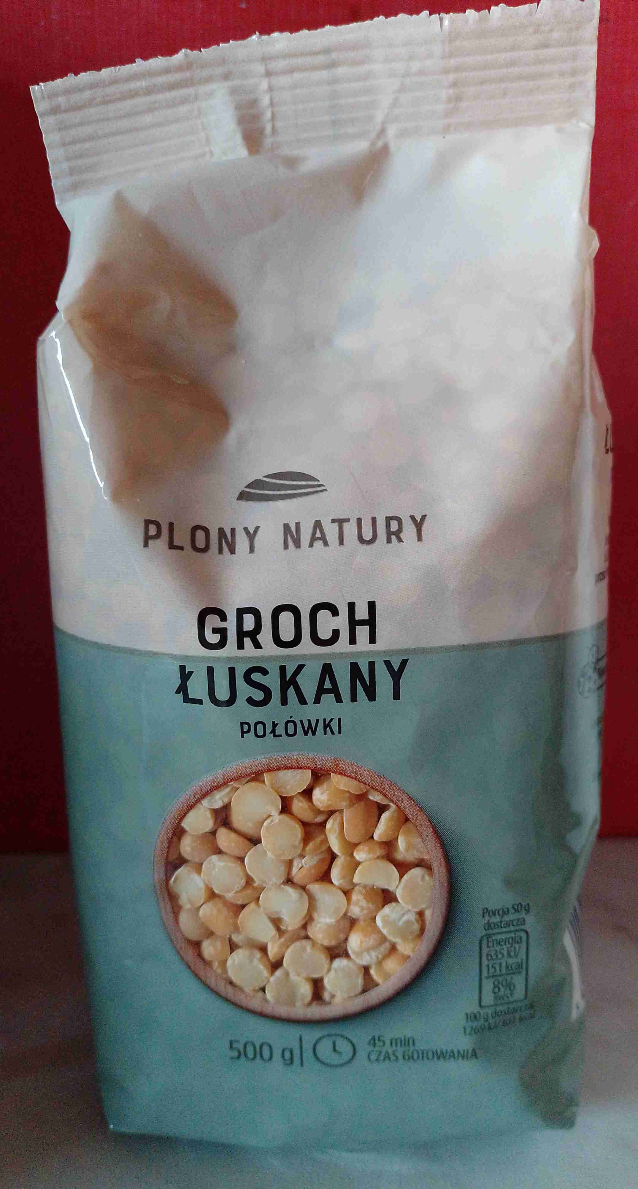 Groch łuskany połówki 