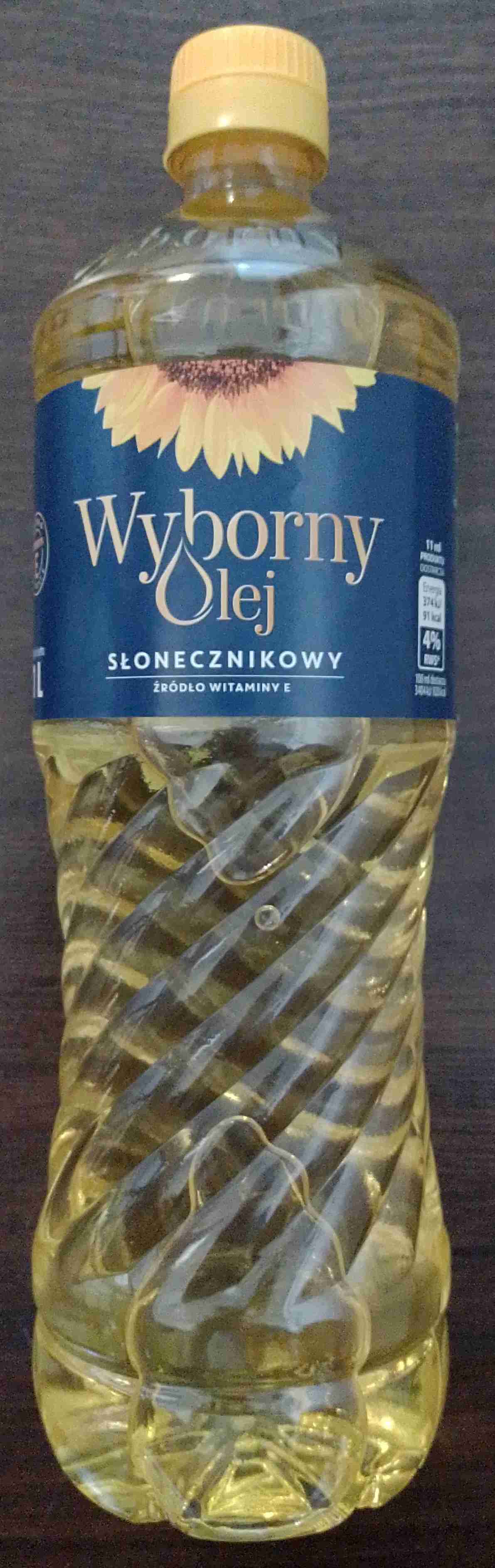 Rafinowany olej słonecznikowy