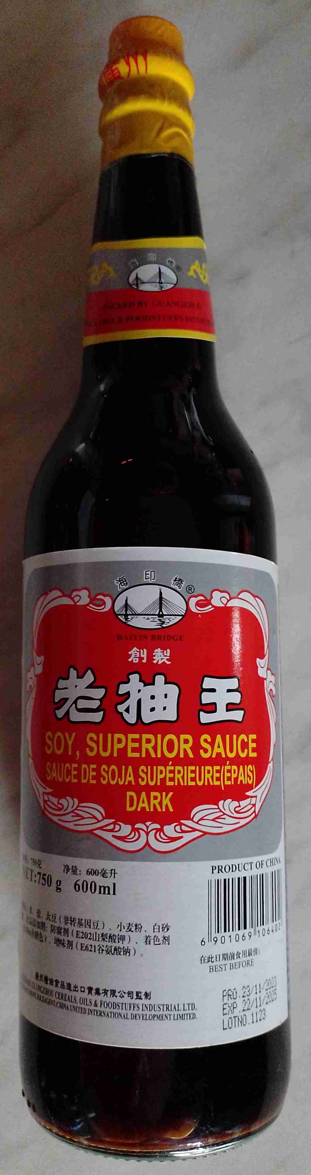 Soja Sauce De Soja dark