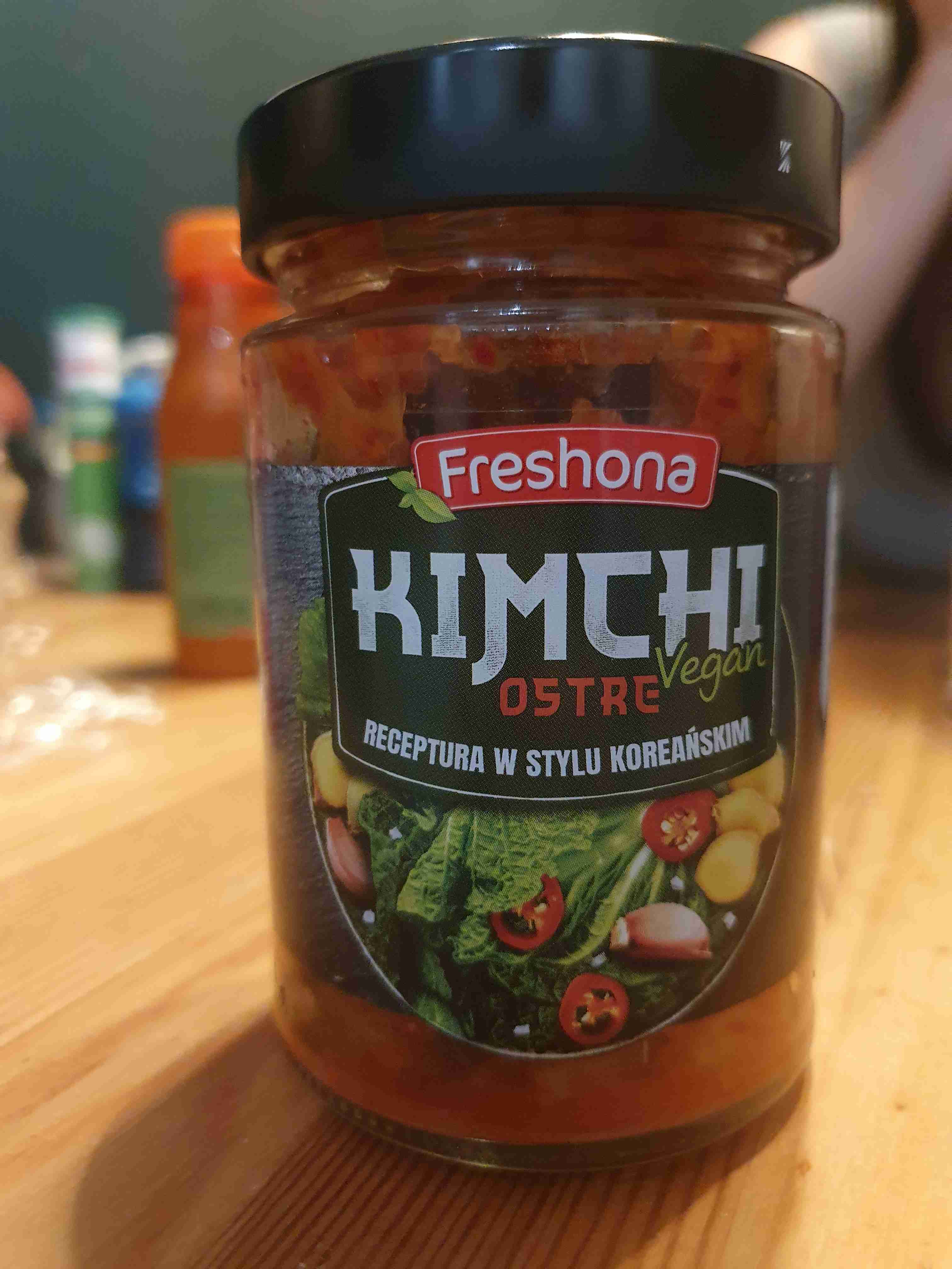 Kimchi ostre vegan