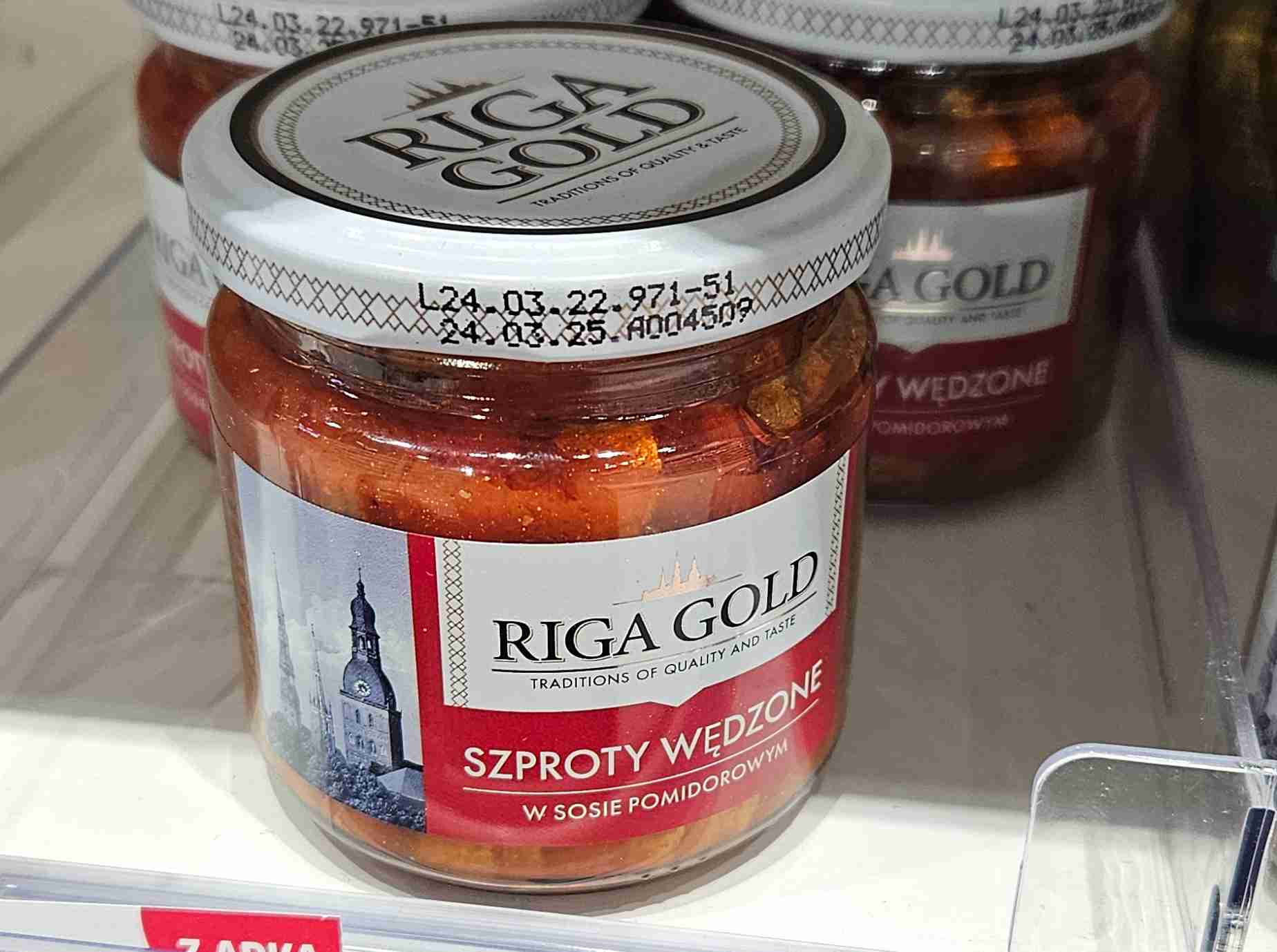 Szproty wedzone