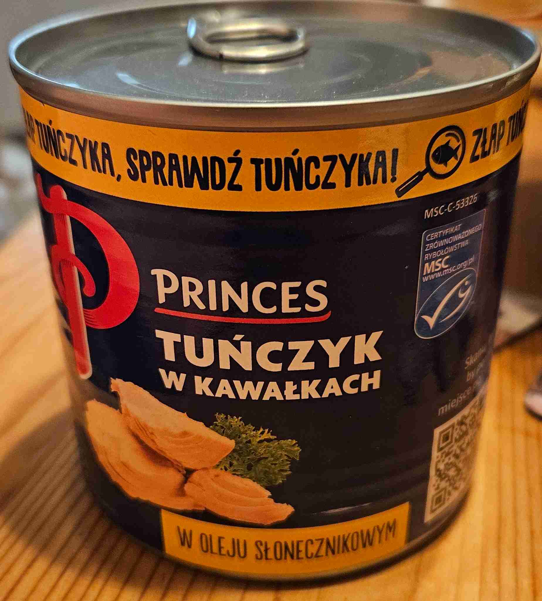 Tuńczyk w kawałkach