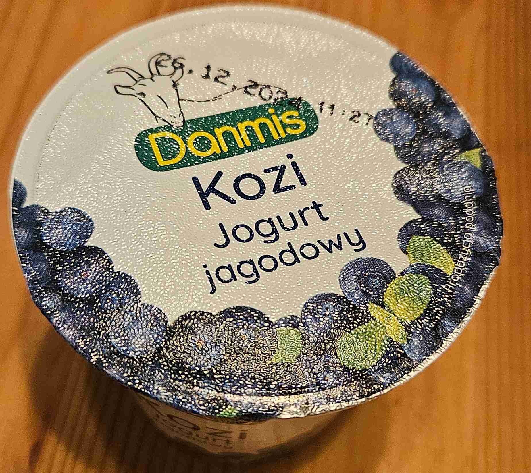 Kozi jogurt jagodowy
