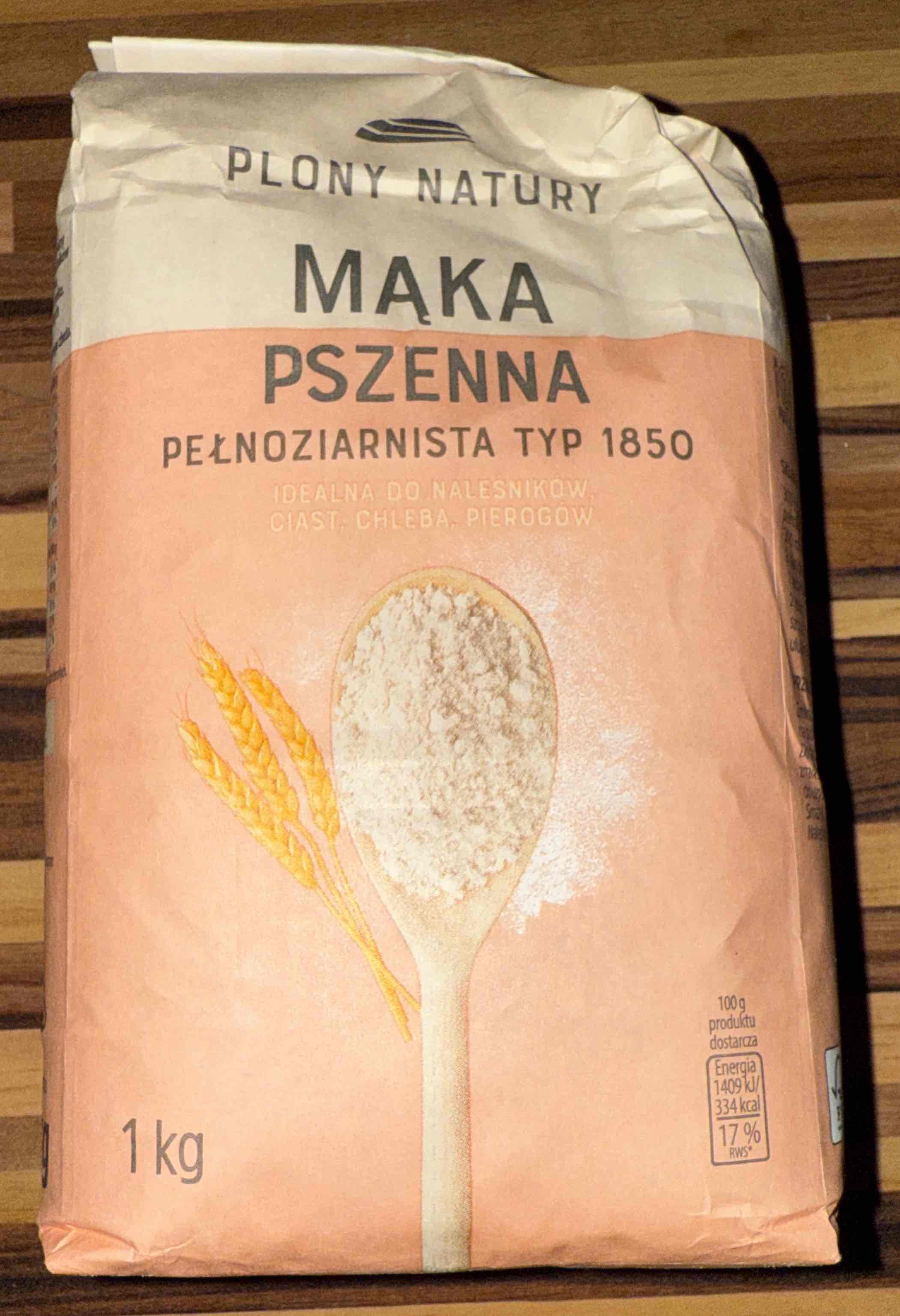 Mąka pszenna pełnoziarnista TYP 1850