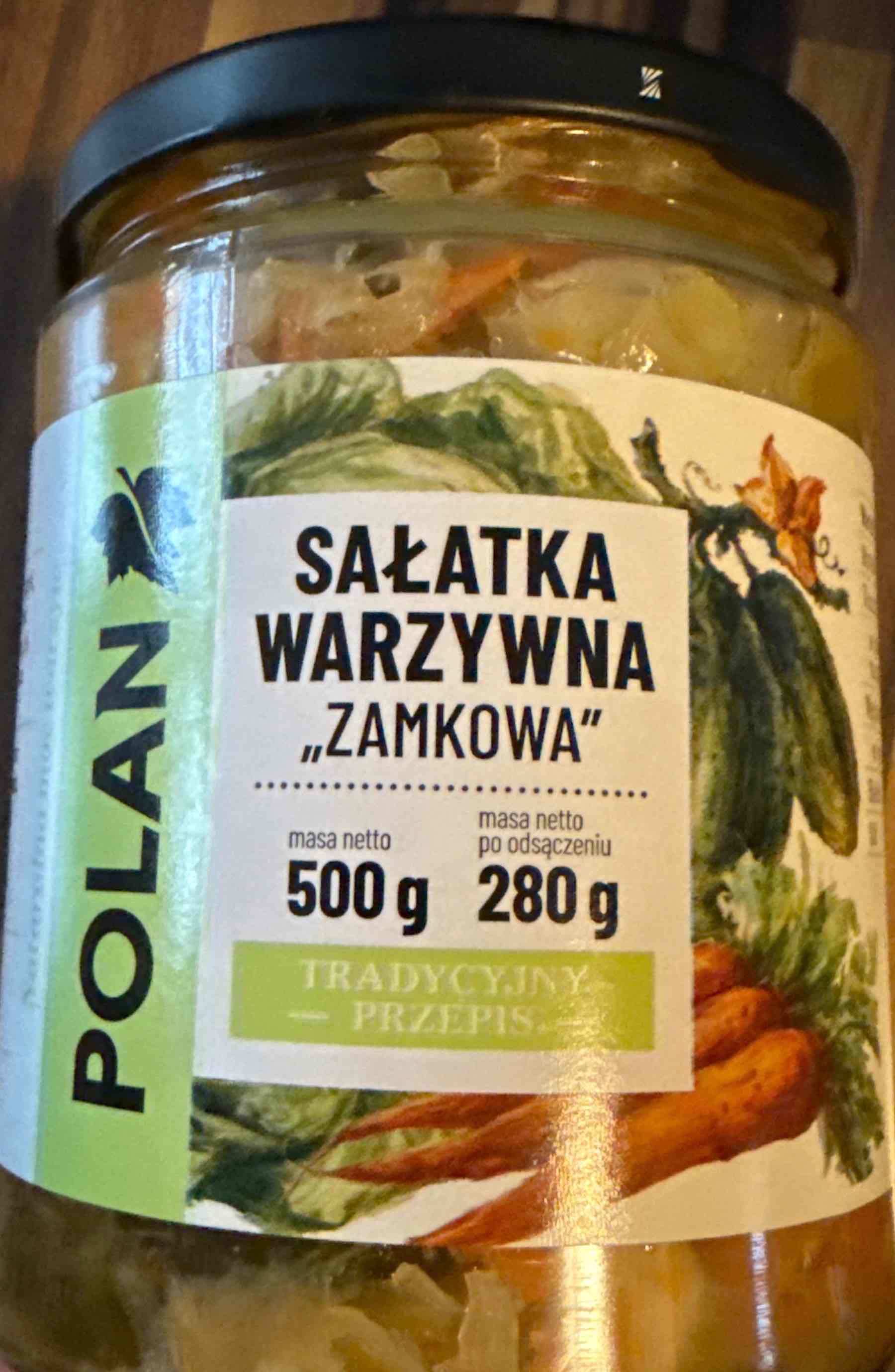 Sałatka warzywna zamkowa