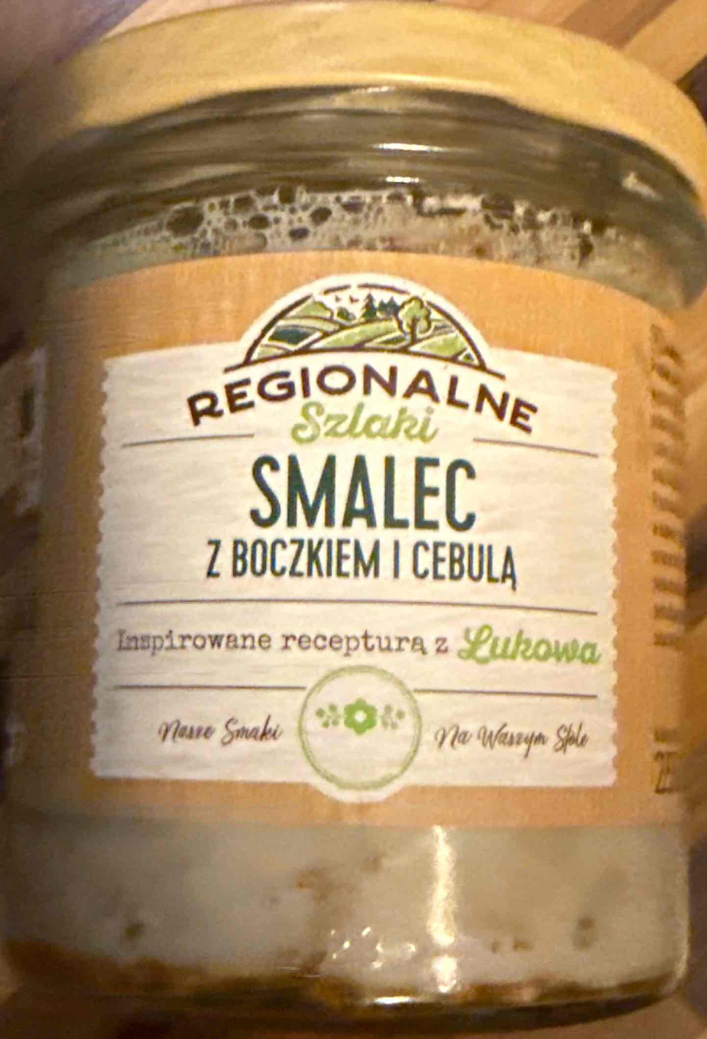 Smalec z boczkiem o cebulą