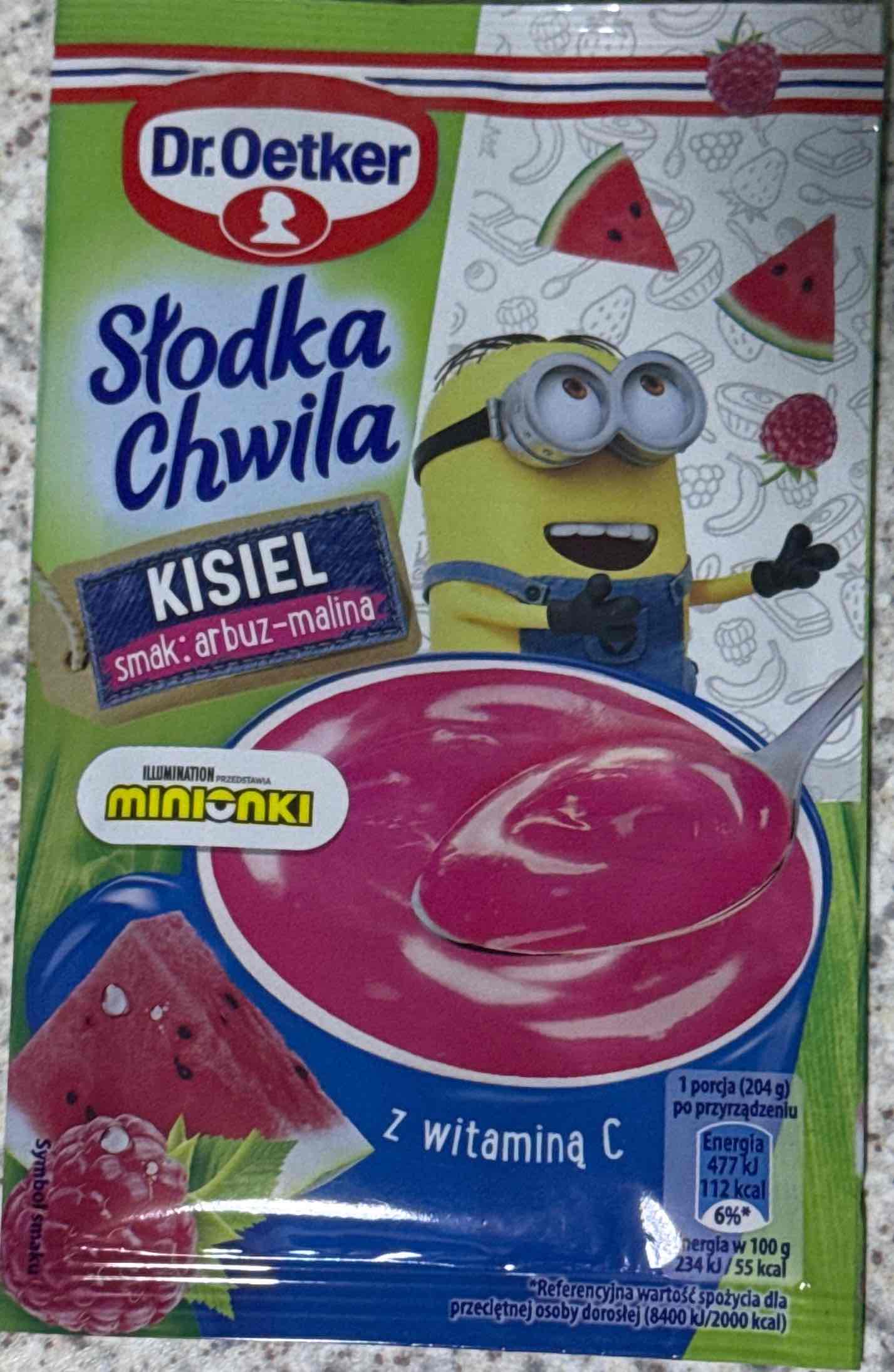 Kisiel arbuz malina