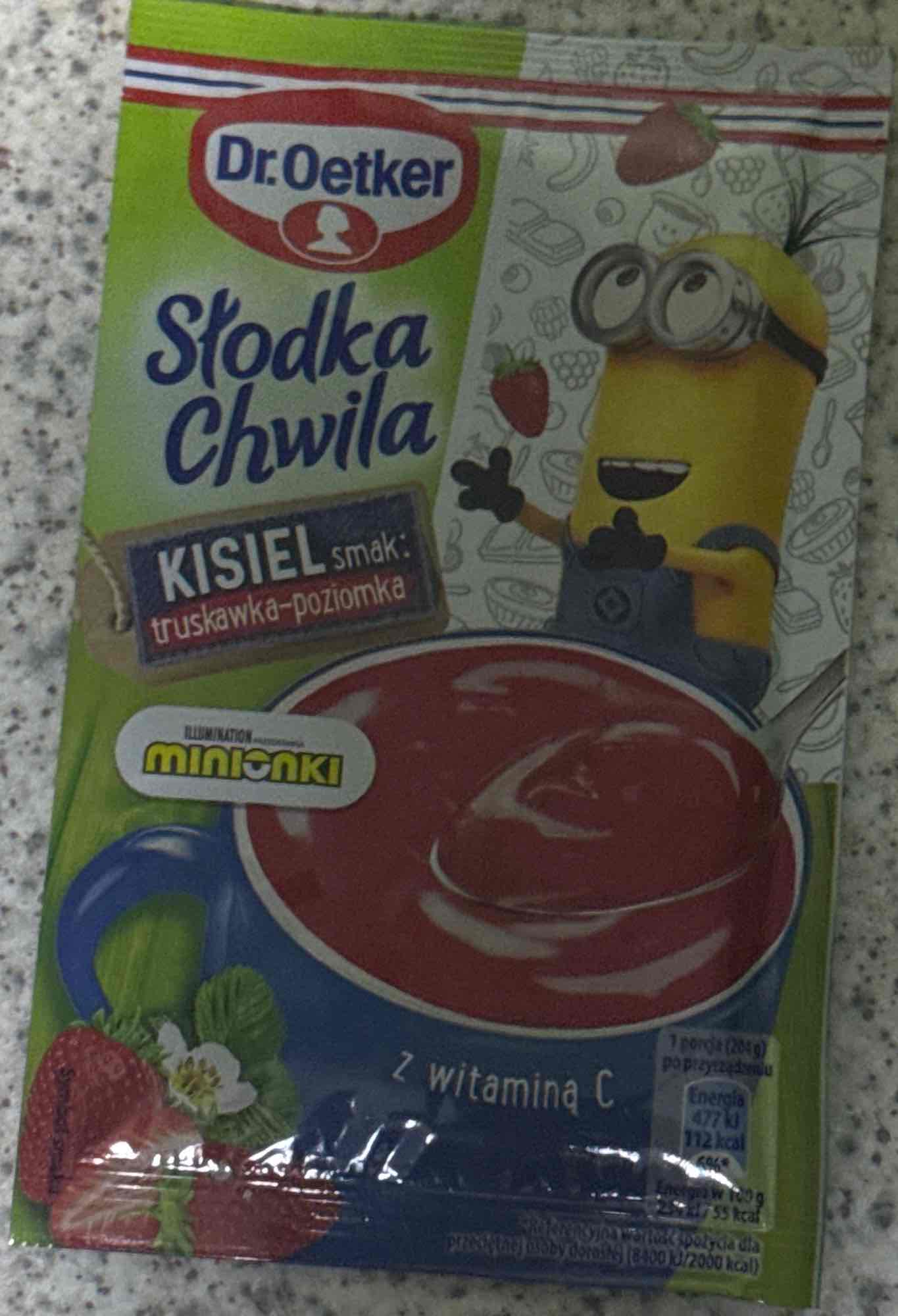 Kisiel truskawka poziomka