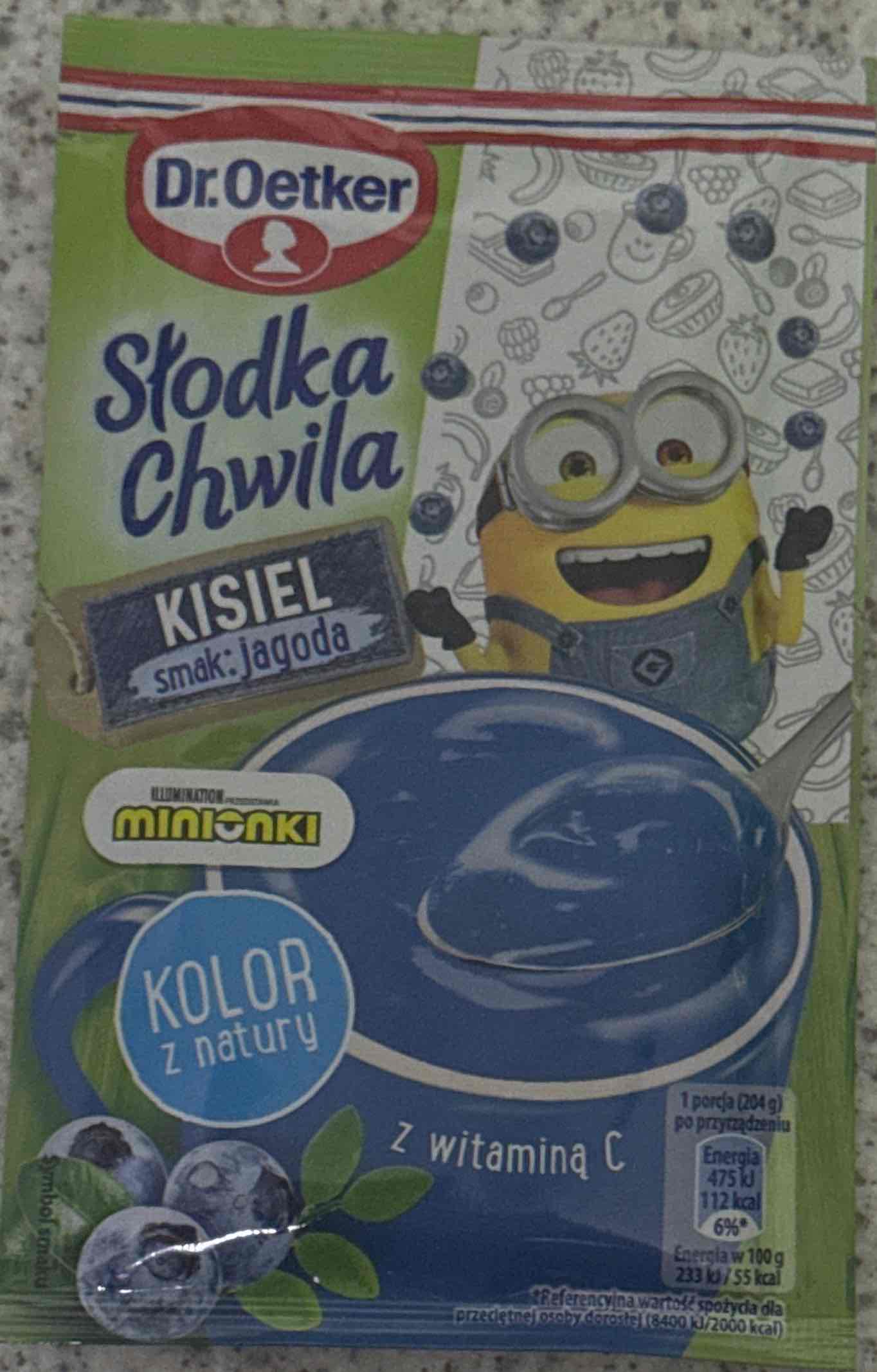 Kisiel jagodowy