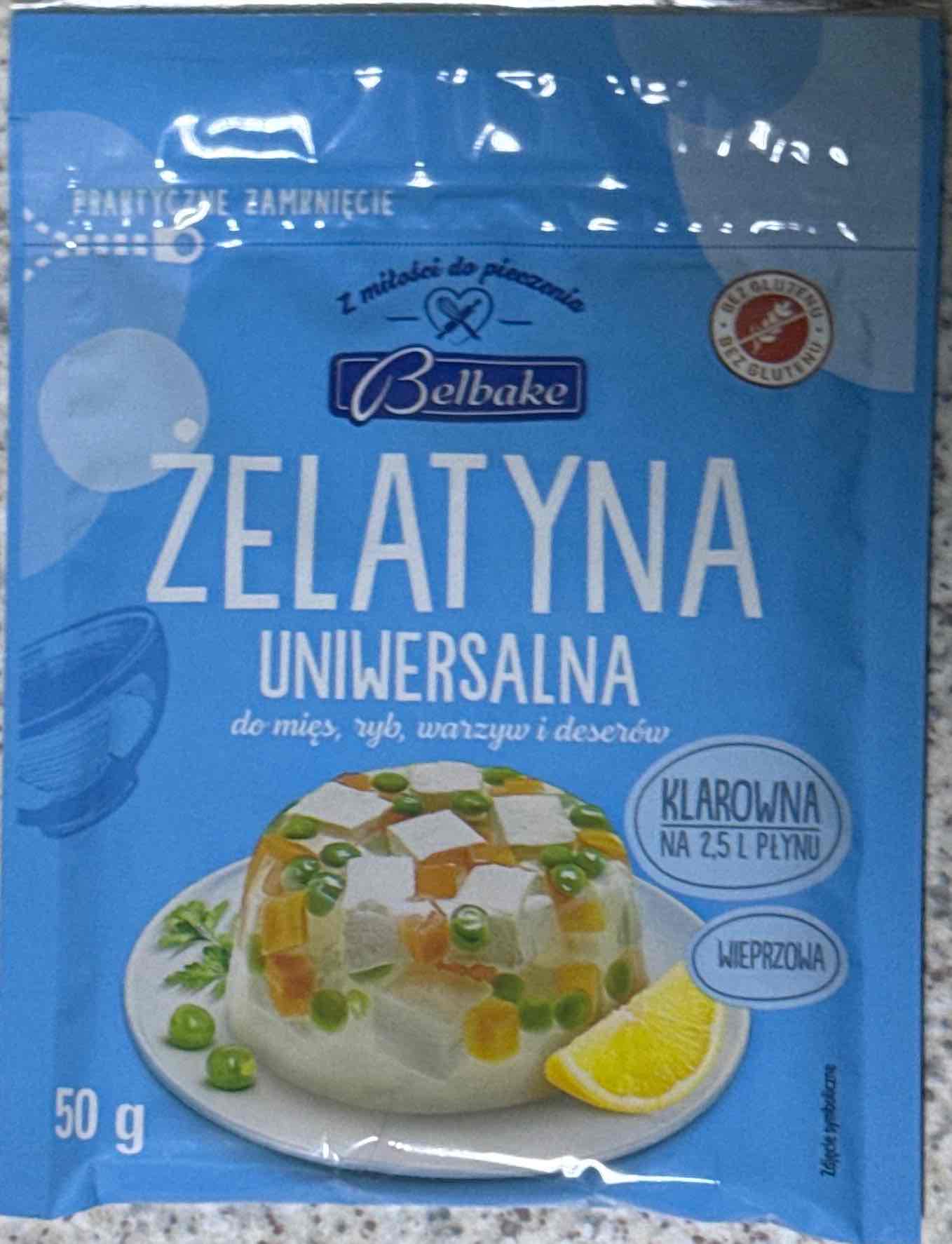 Żelatyna uniwersalna