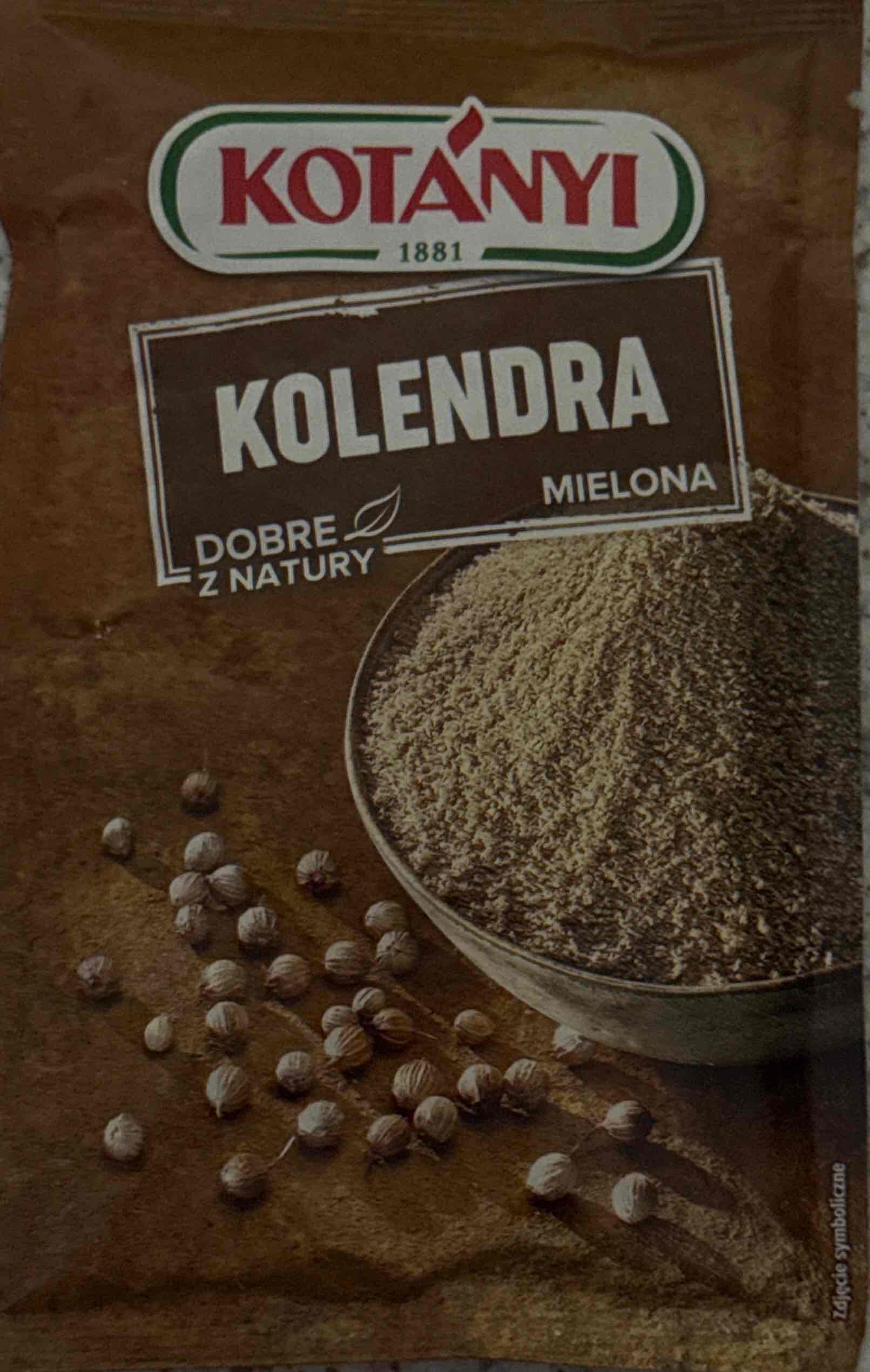 Kolendra mielona