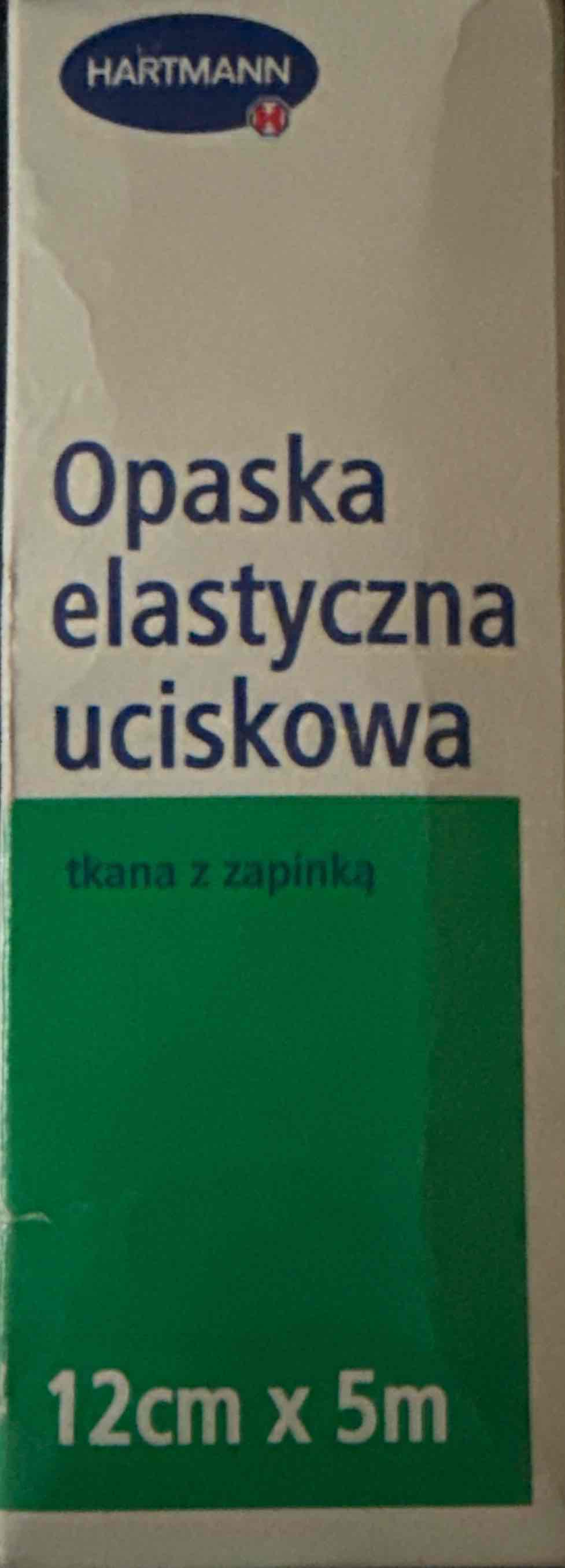 Opaska elastyczna uciskowa 12x5