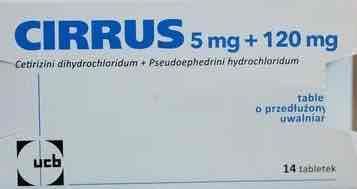 Cirrus 5mg + 120mg