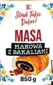 Masa makowa z bakaliami