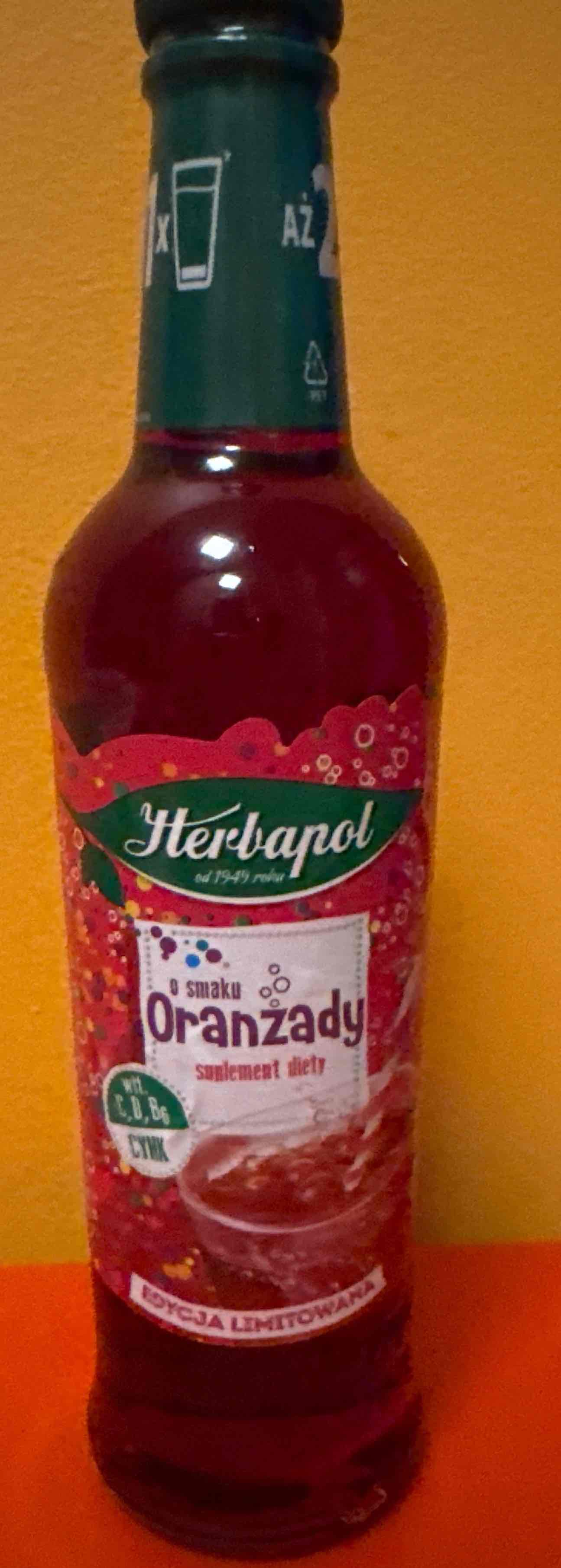 Syrop o smaku oranżady