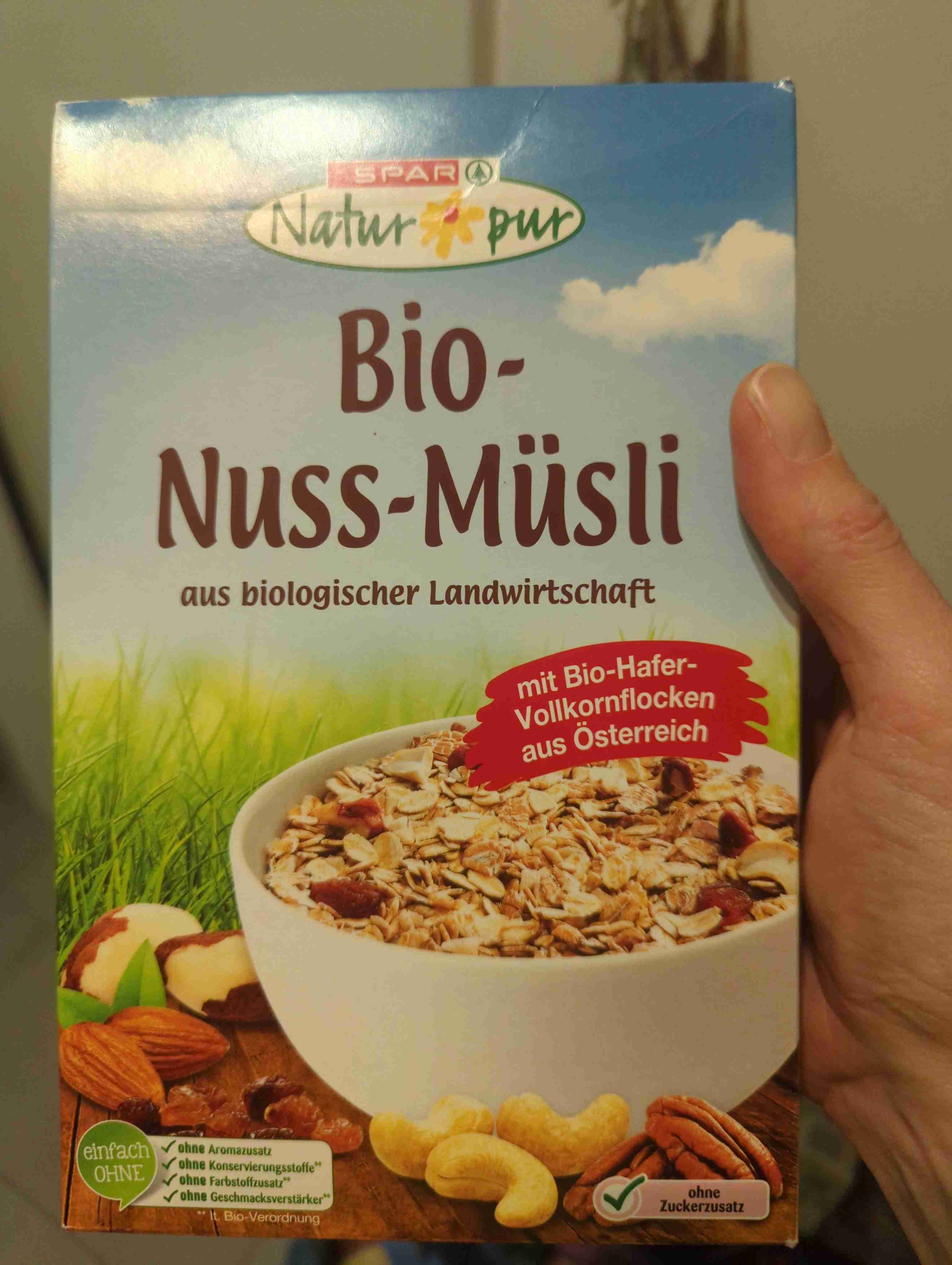 Bio Nuss Müsli 