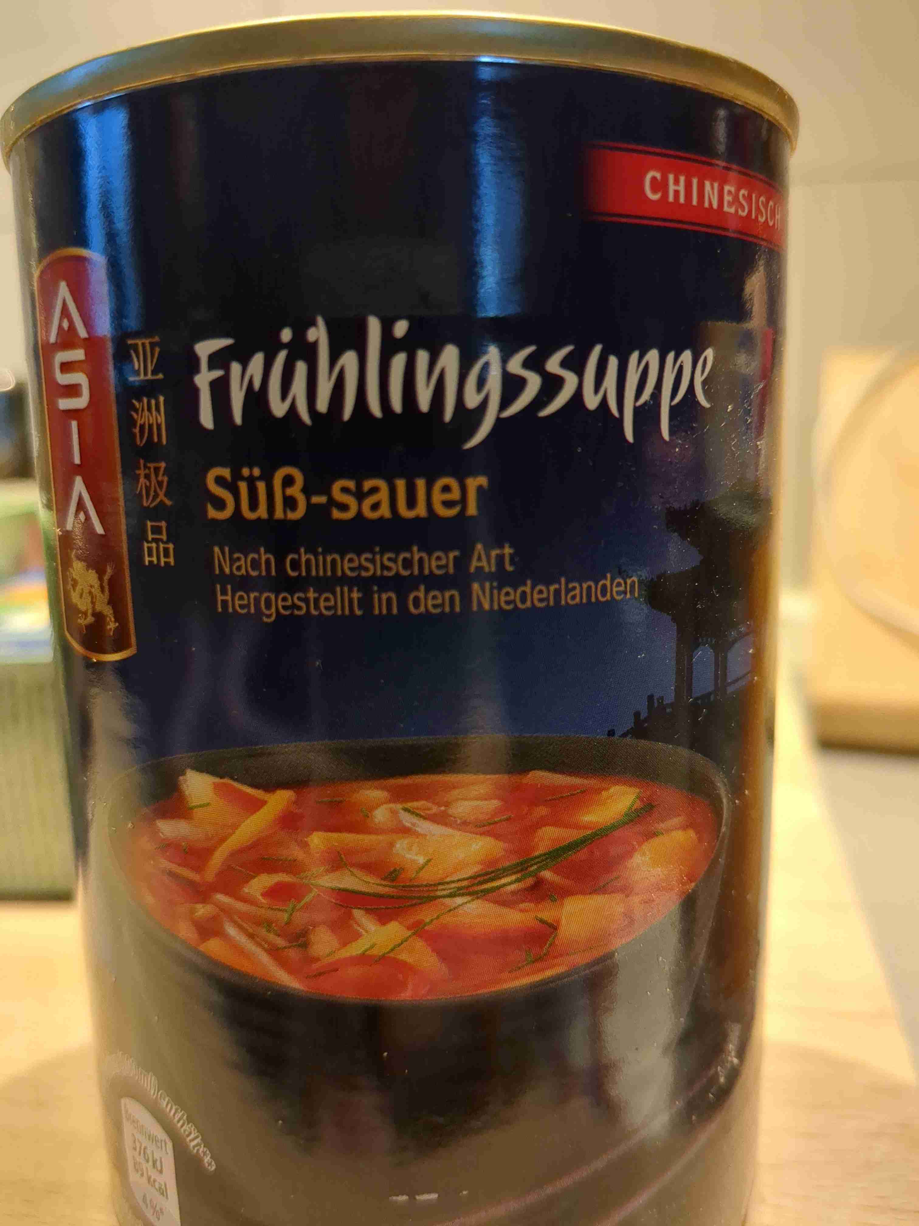 Frühlingssuppe süß-sauer
