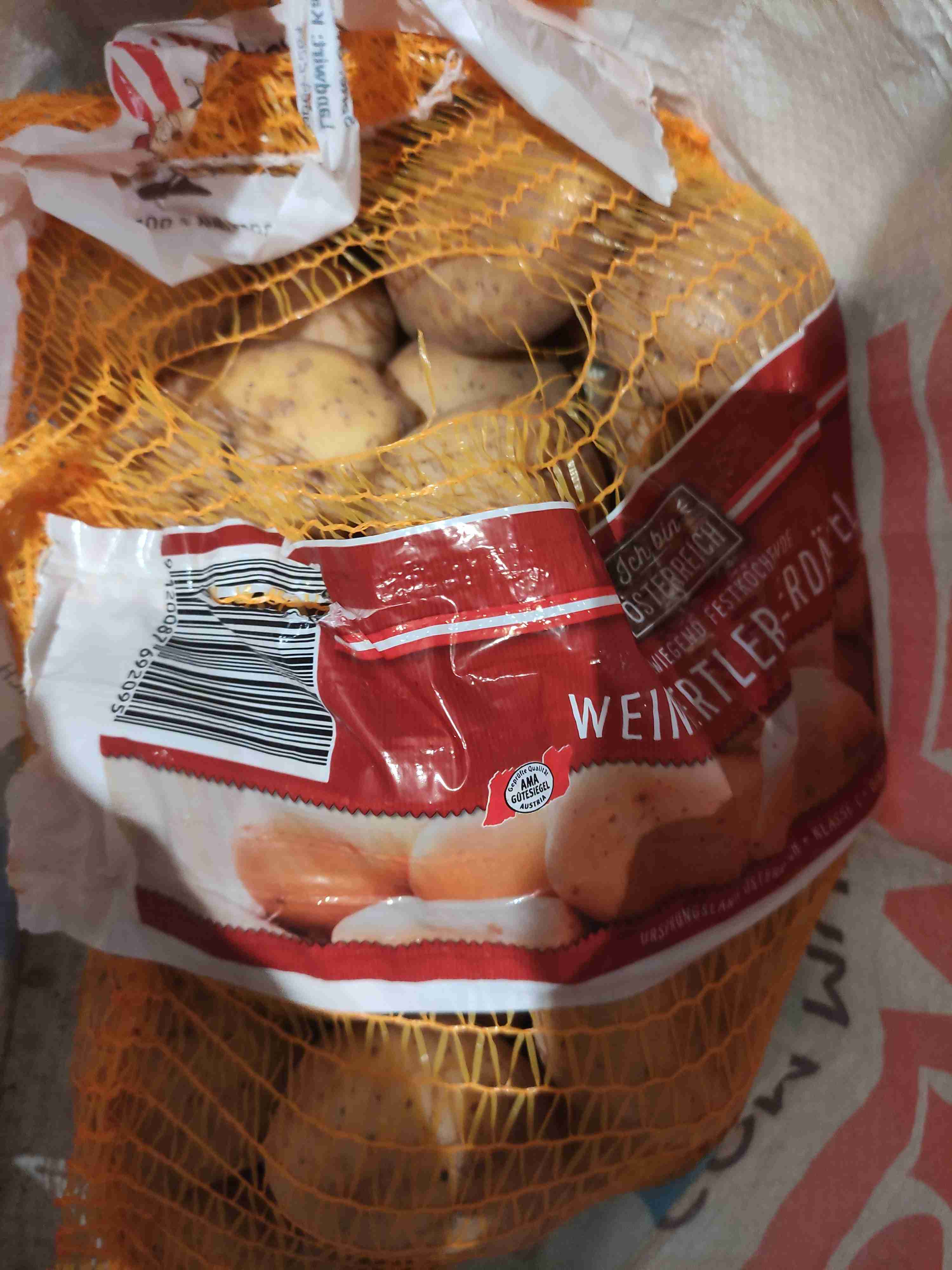 Weinviertler Erdäpfel (vorwiegend festkochend)