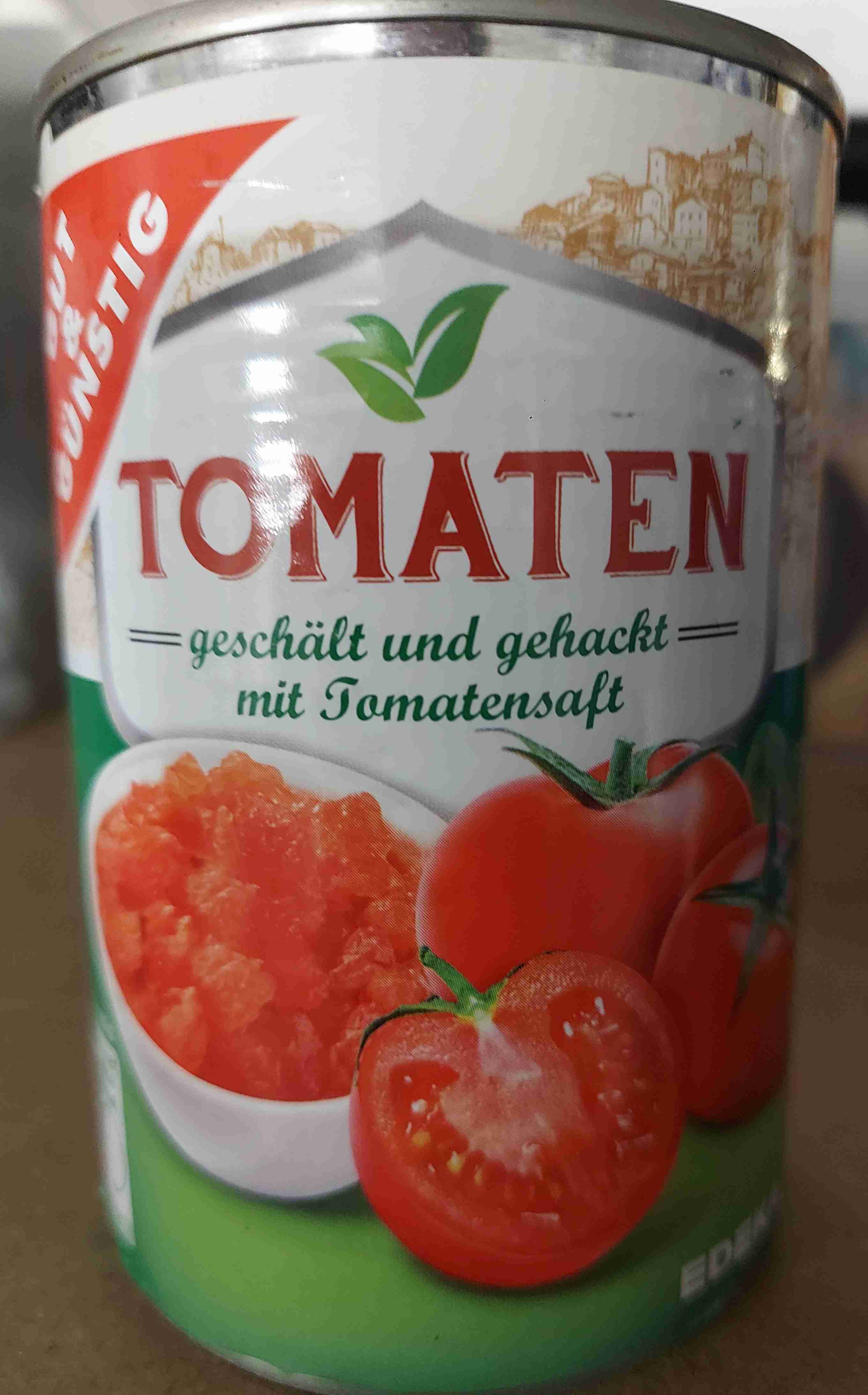 Gehackte Tomaten
