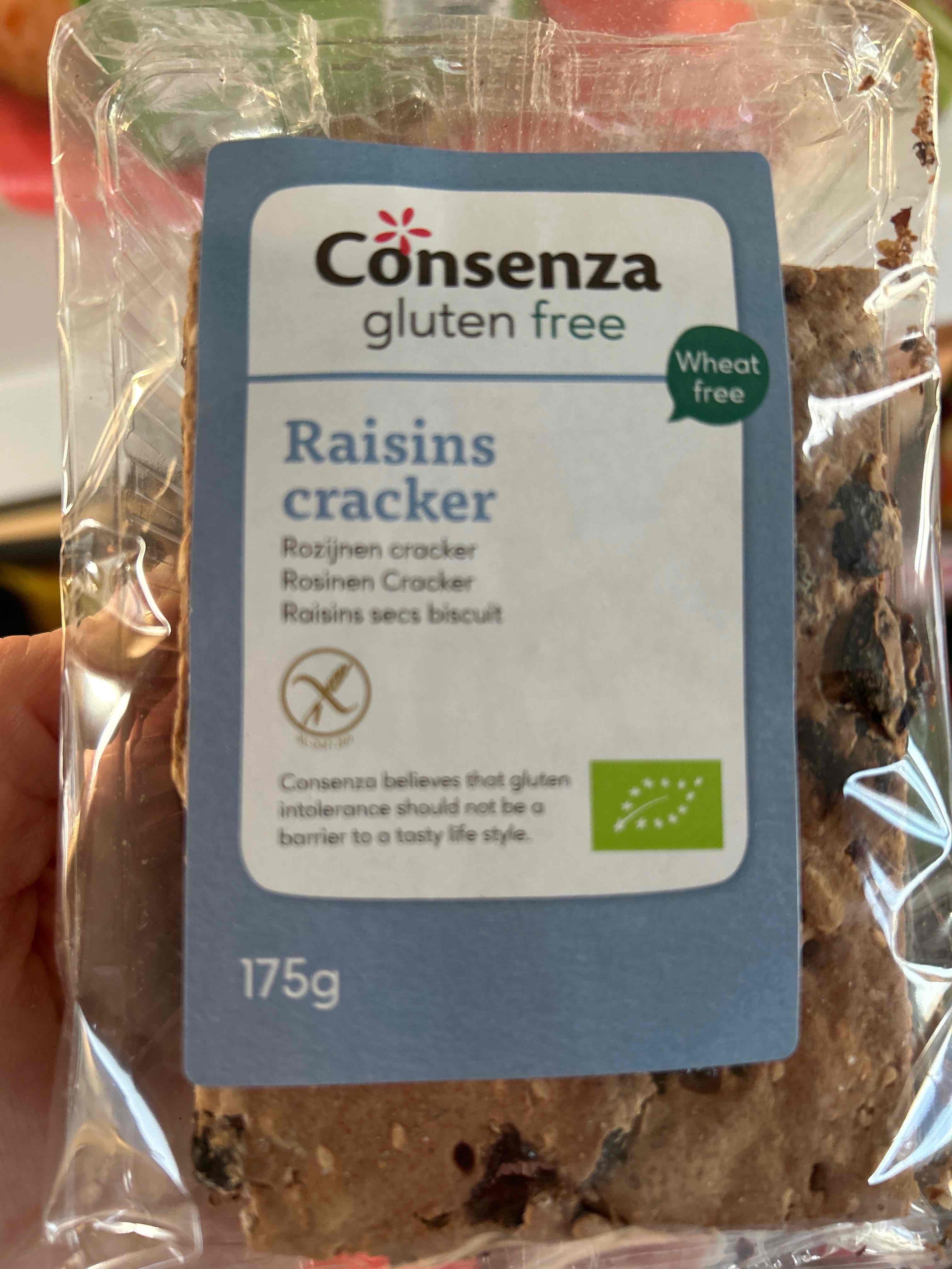 Raisins cracker