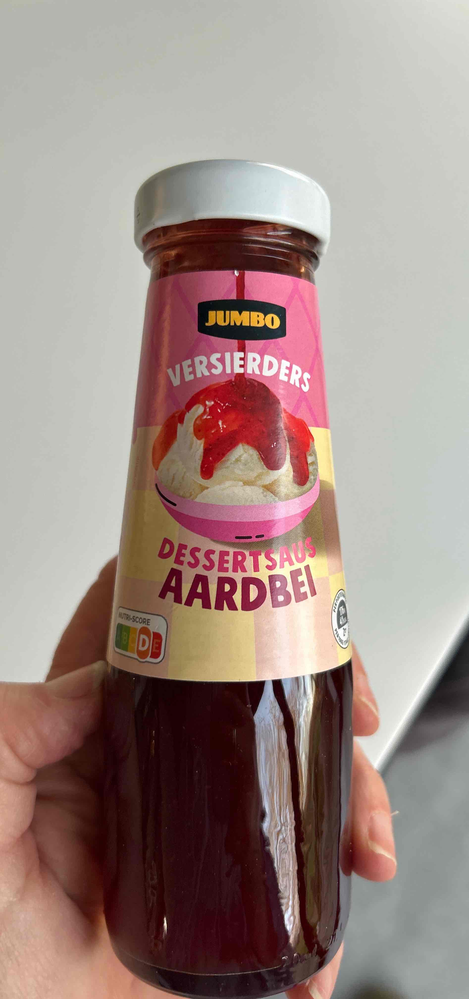 Dessertsaus aardbei