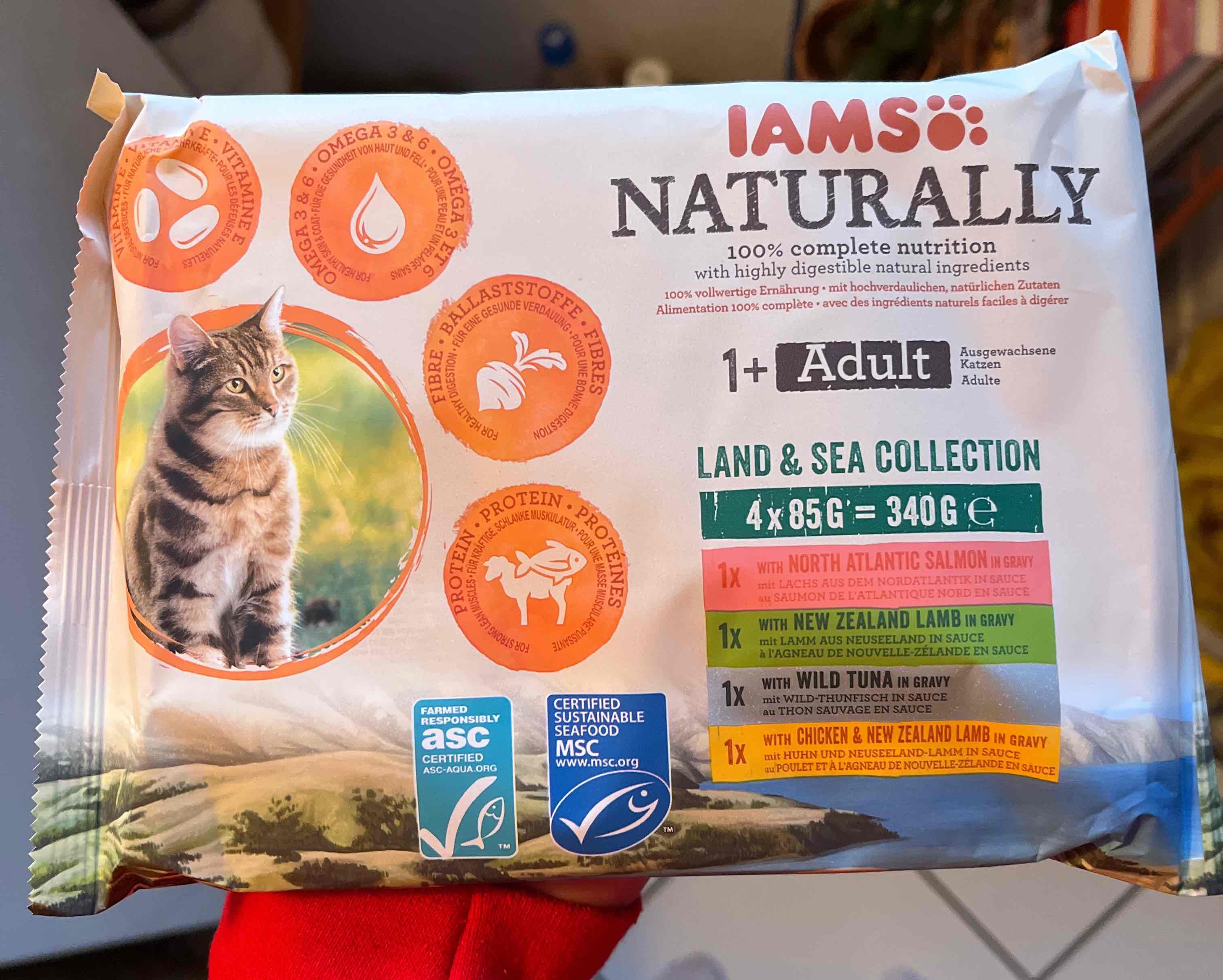 Land & Sea Collection 3x85g 