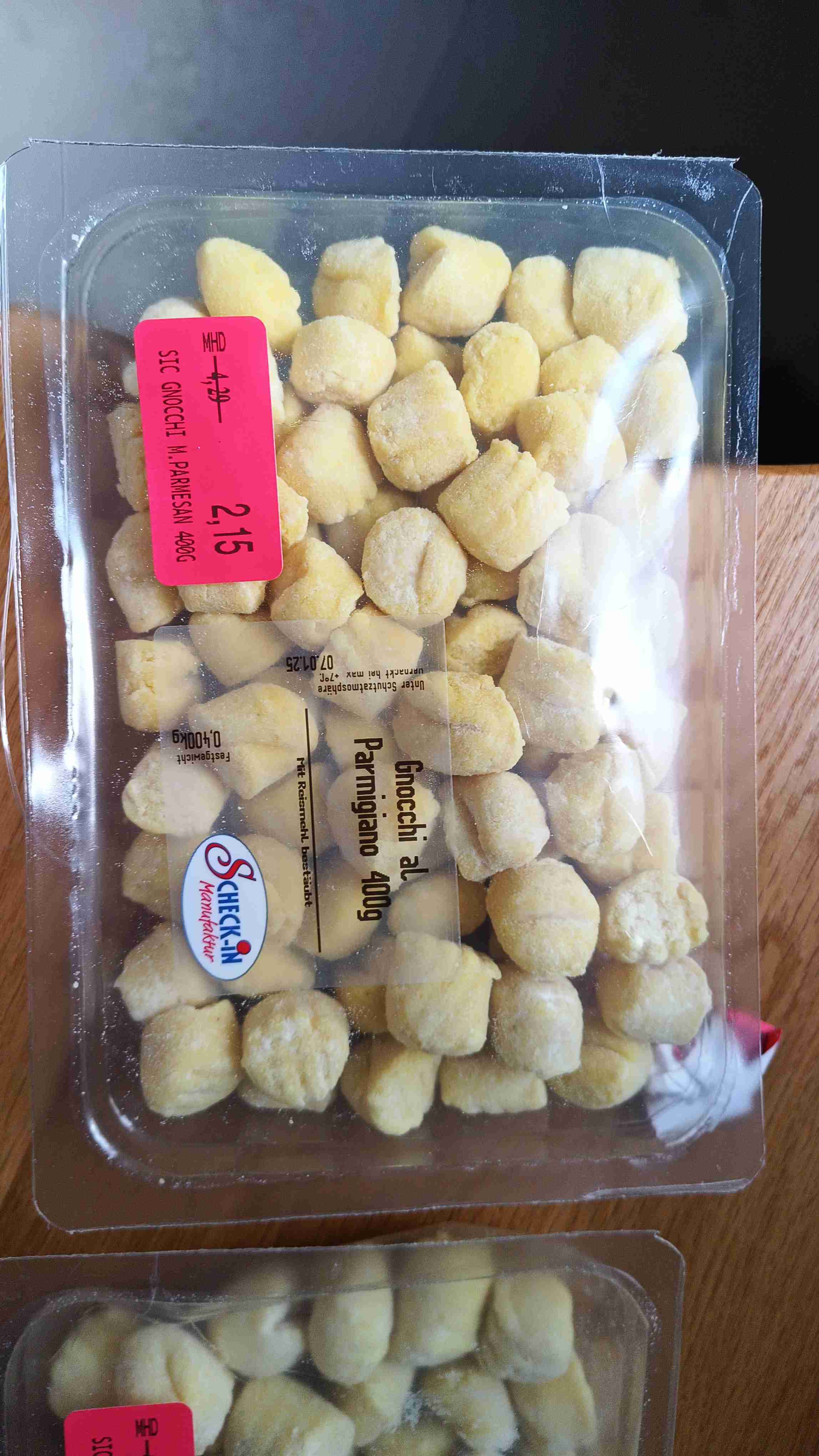 Gnocci al Parmigiano