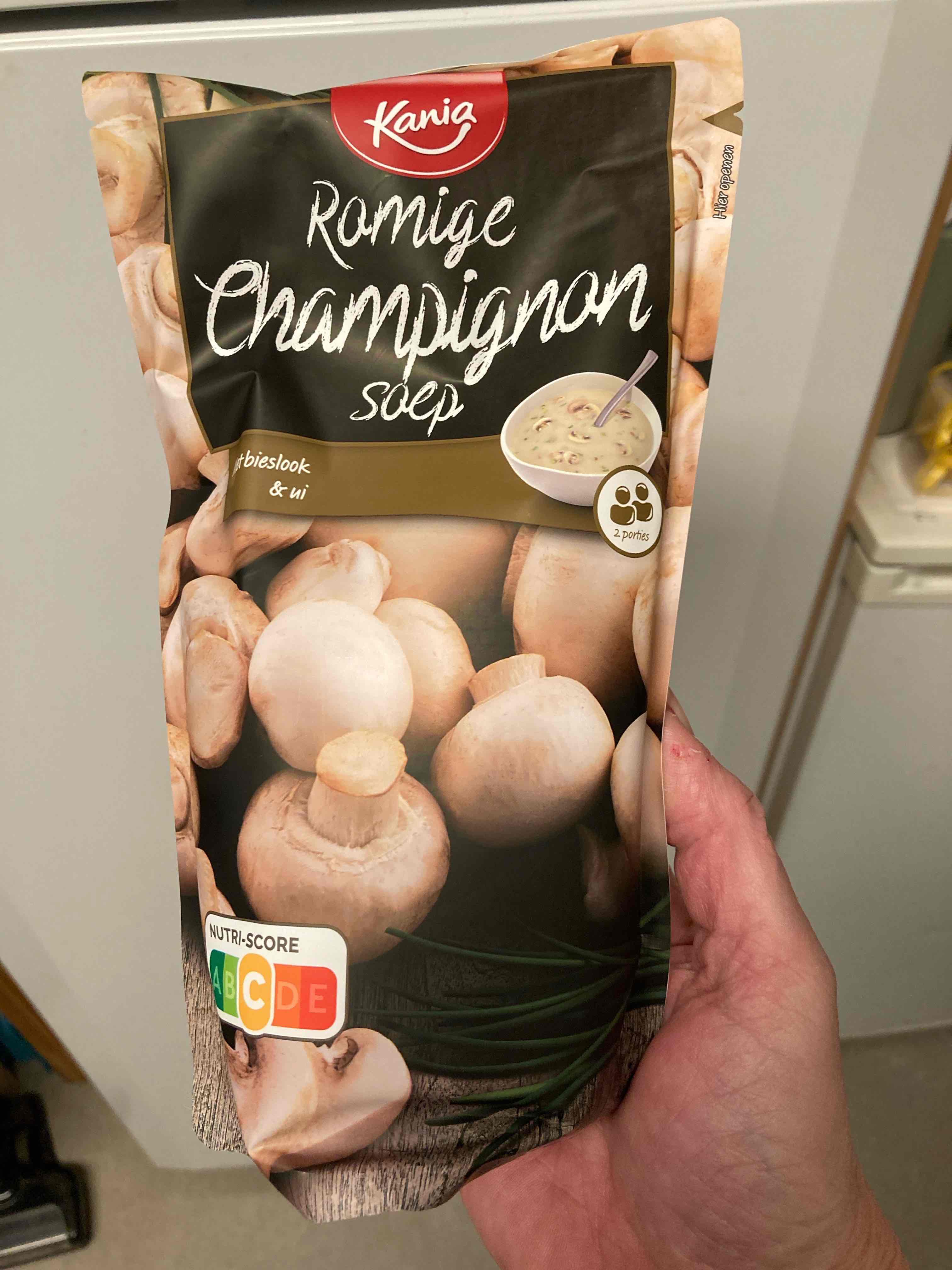 Romige Champignon soep